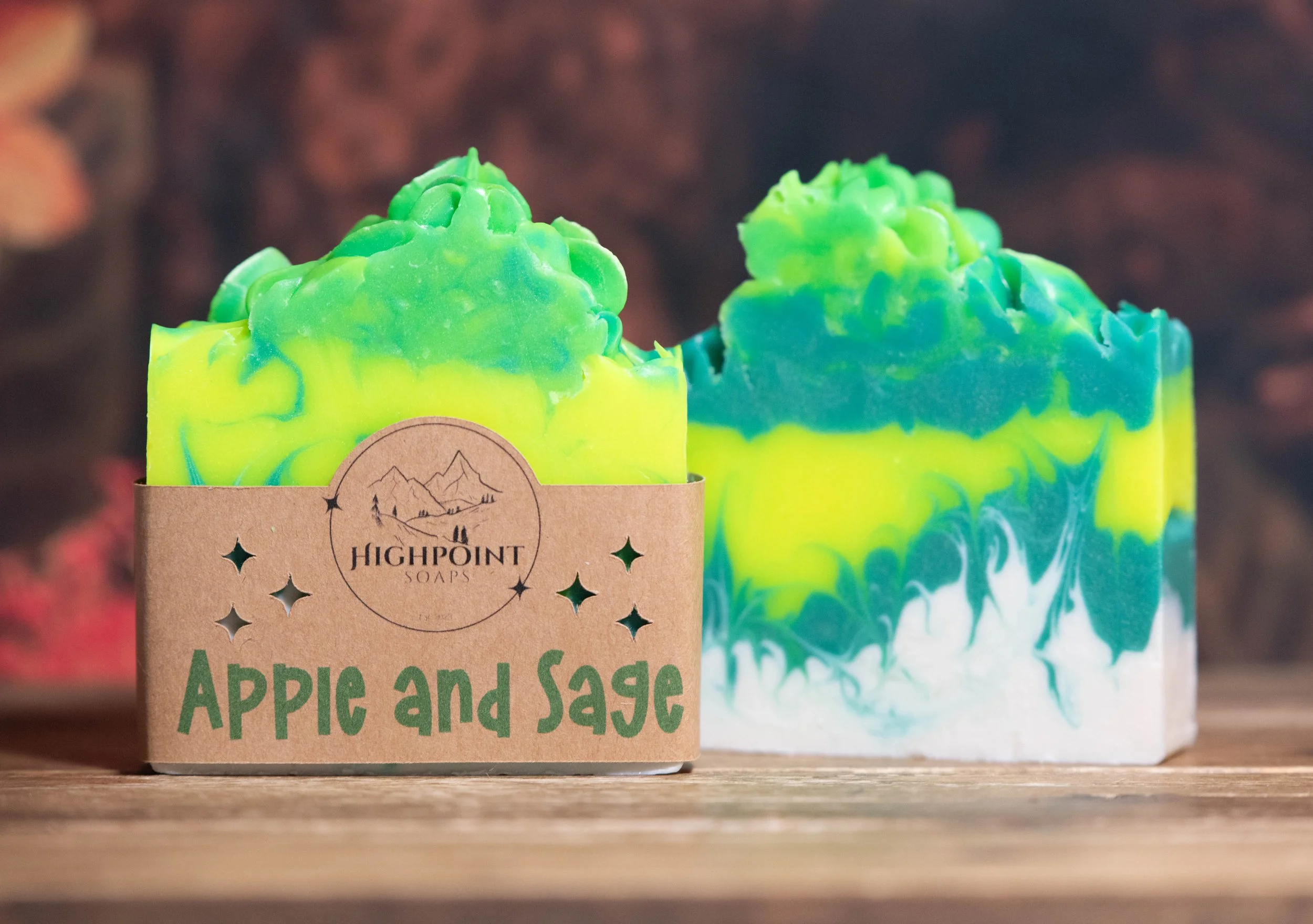 Apple and Sage 4oz Soap