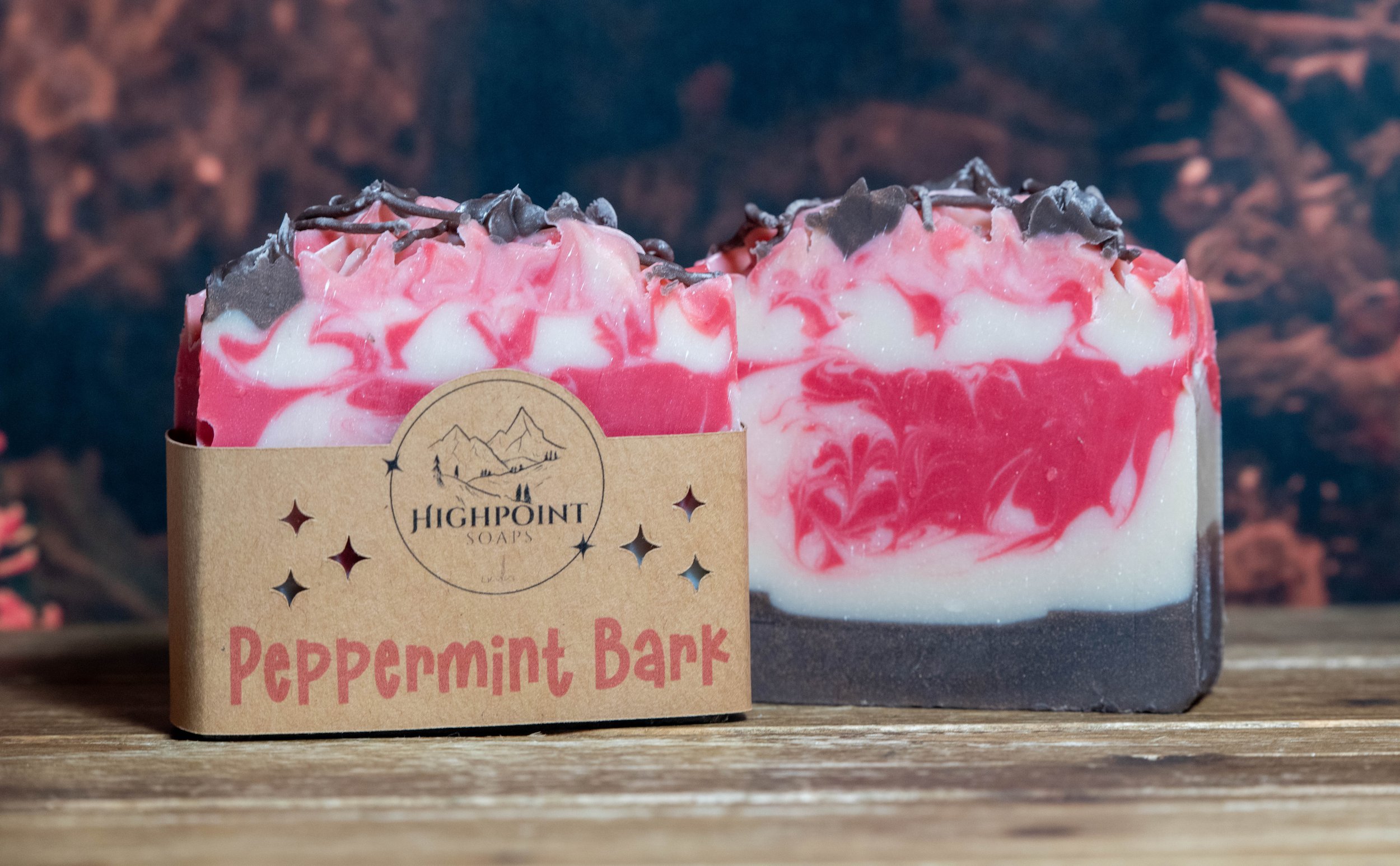 Peppermint Bark 4oz Soap