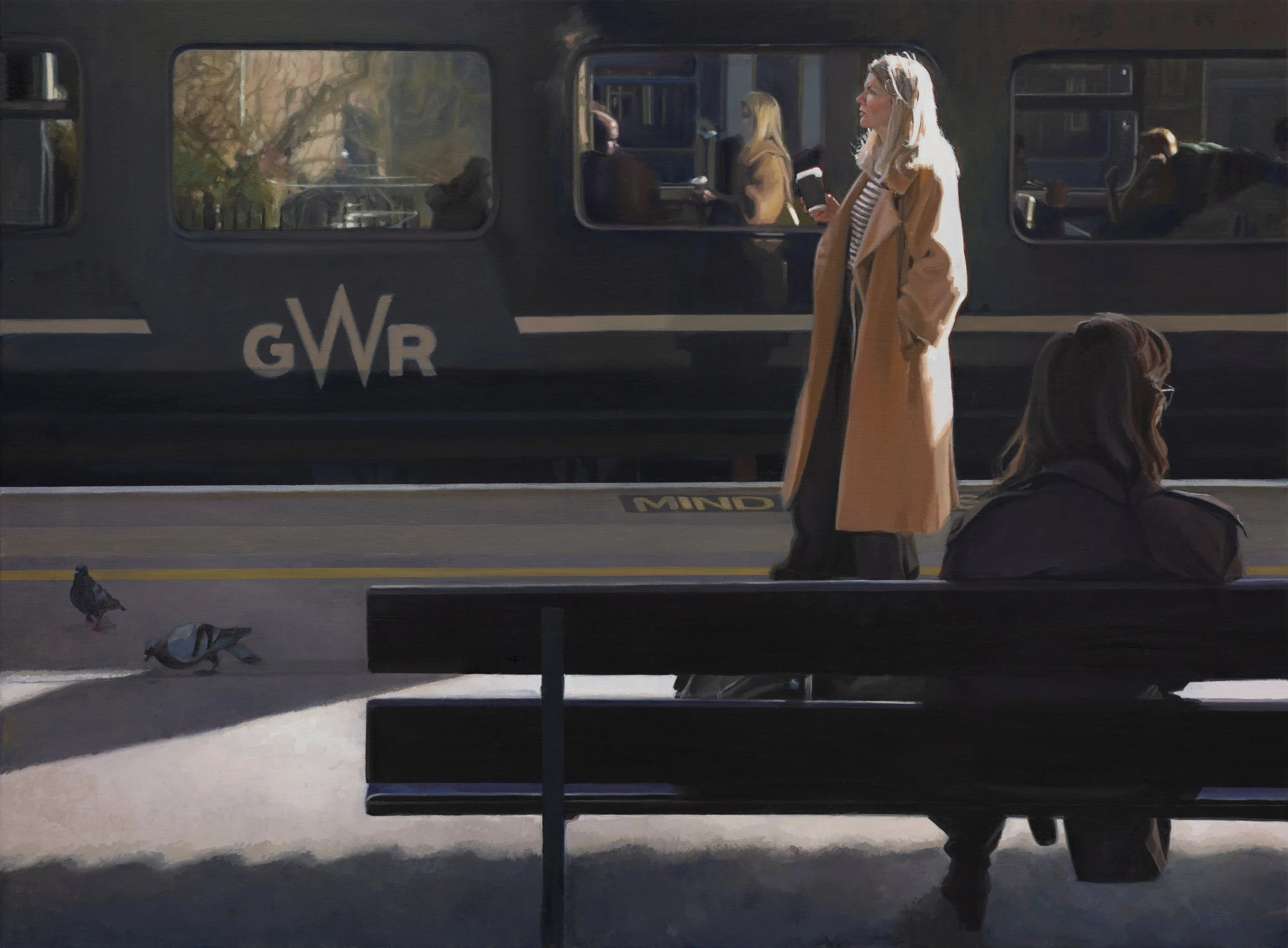 SEVEN COMMUTERS AND TWO PIGEONS