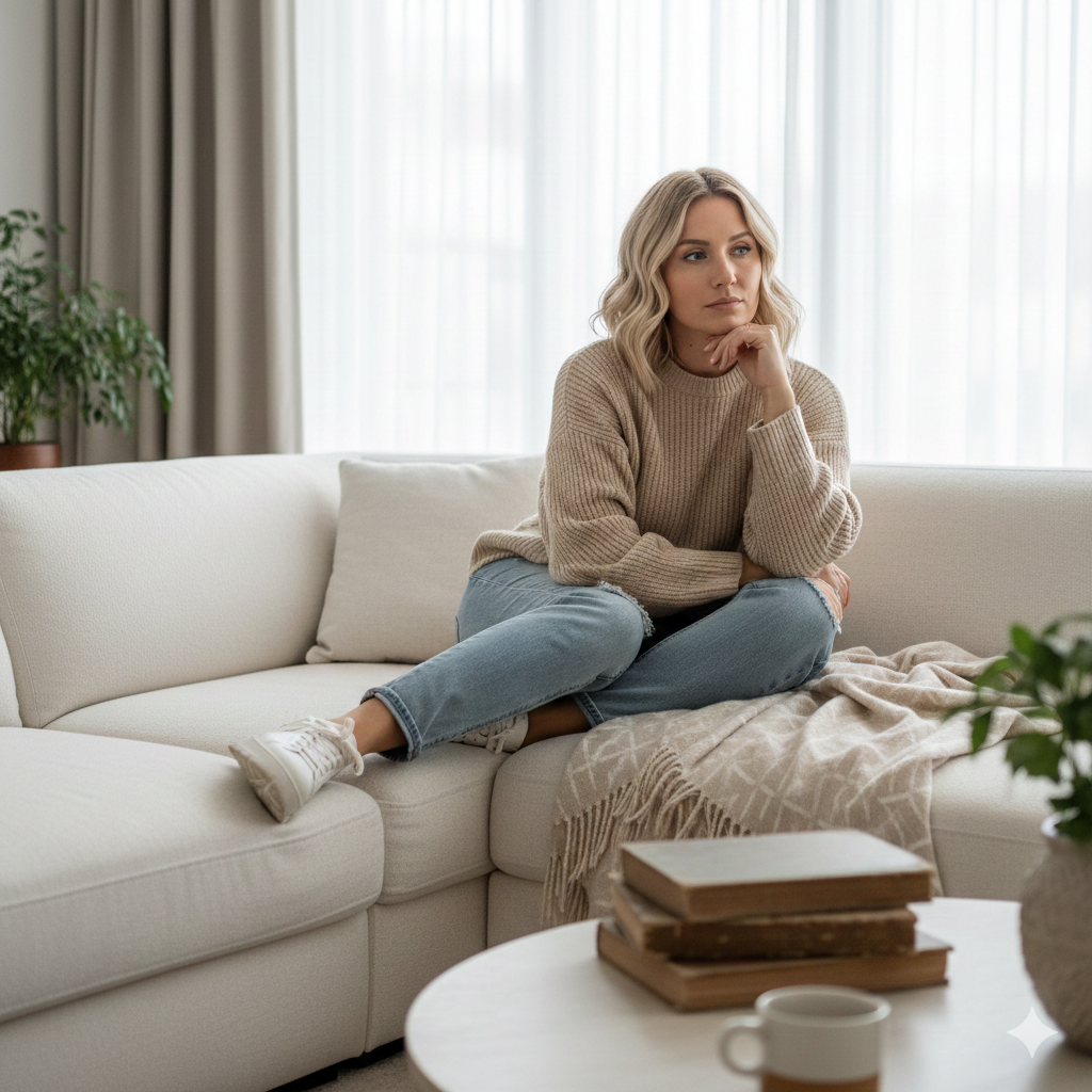 burnout therapy NYC calm and grounded space