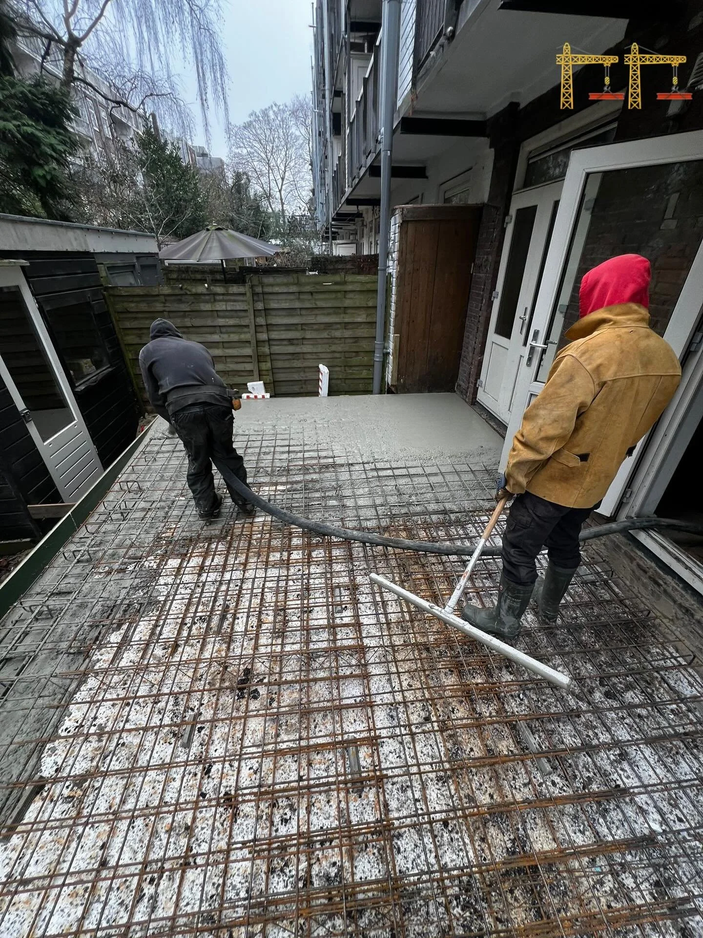 🏗️🏗️ WAT EEN PLAATJE!
Bijna jammer dat er een uitbouw op komt 😜