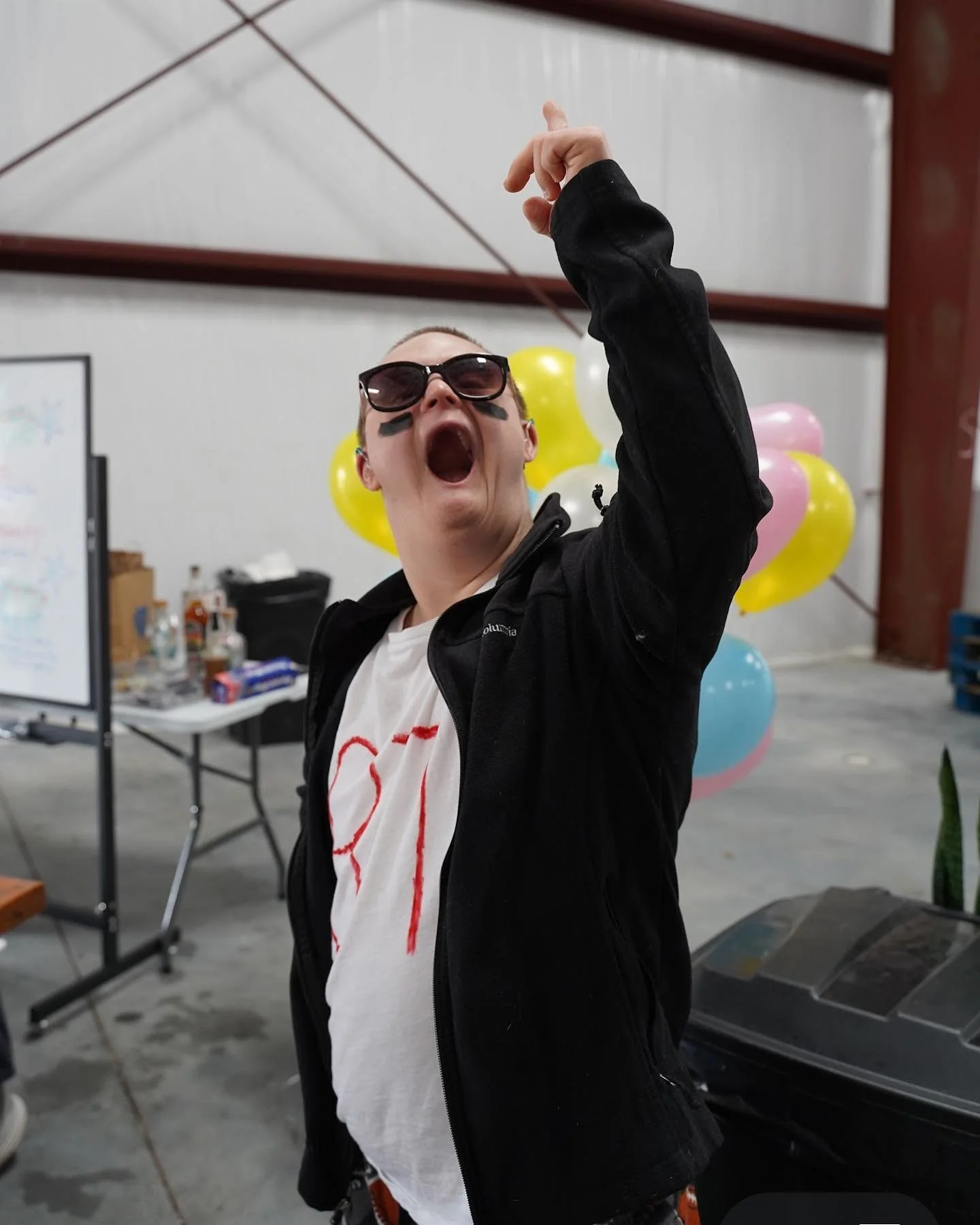 Can&rsquo;t believe Travis Kelce made it to lover fest. Before the big game!!!! Happy Super Bowl