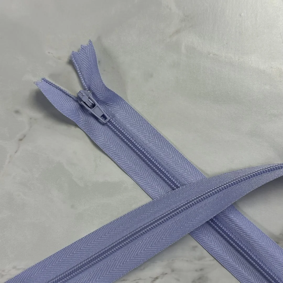 Lilac Closed End Zip