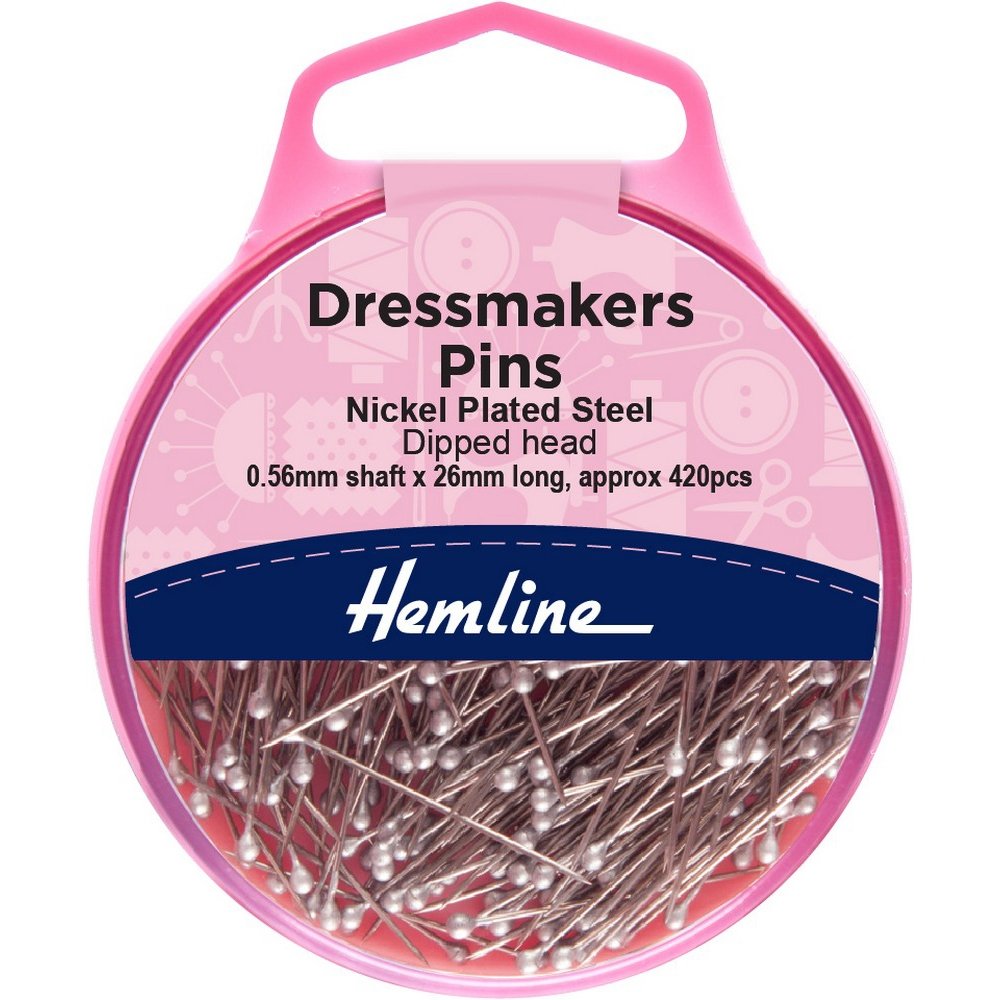 Dressmaker's Pins 26mm, 420 Pieces