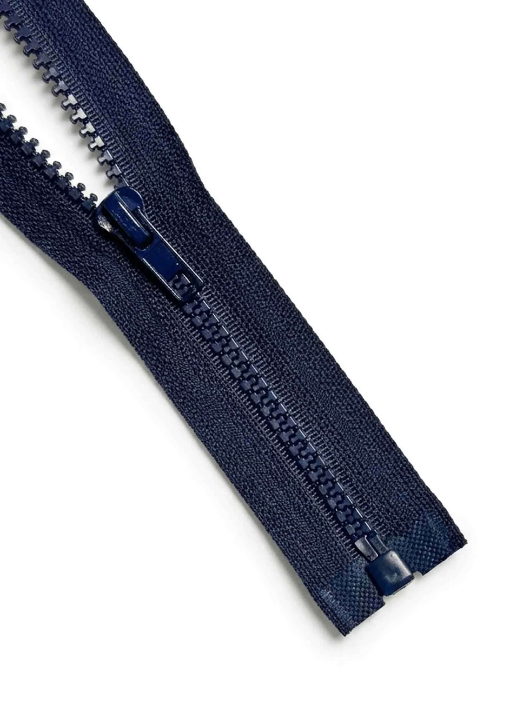 Navy  Chunky Open ended zip
