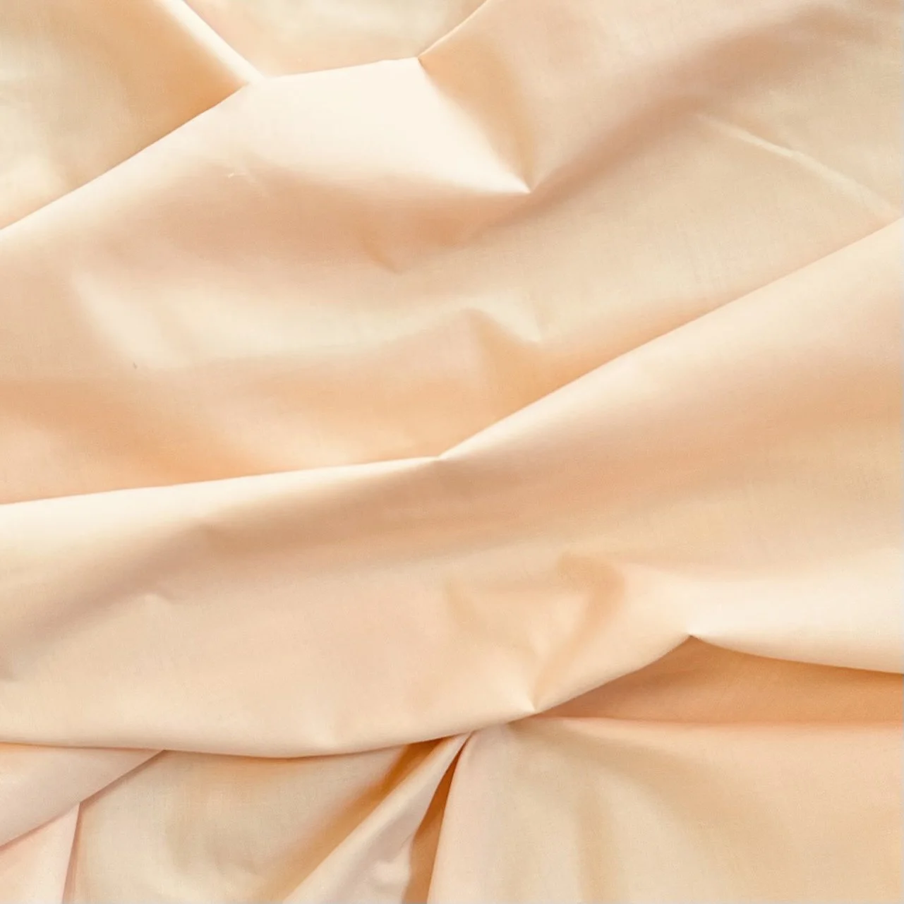 Peach Polycotton