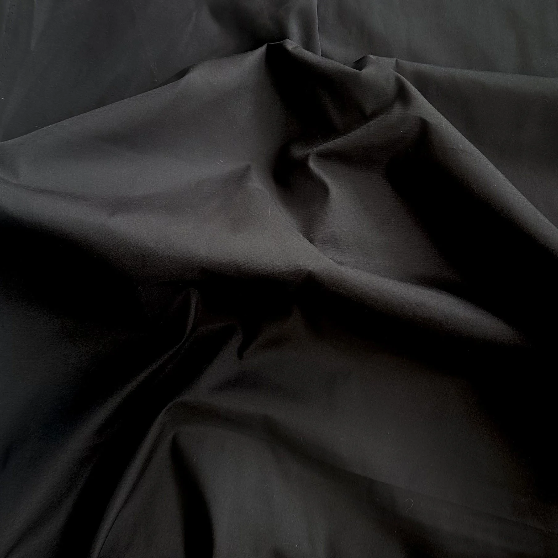 Black Polycotton