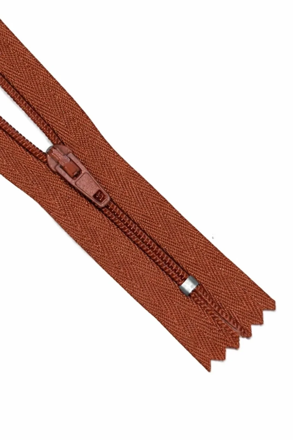 Rust Closed End Zip