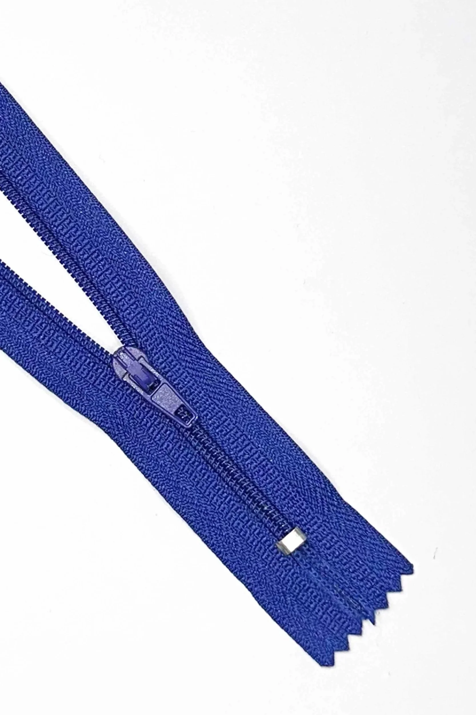 Royal Blue Closed End Zip