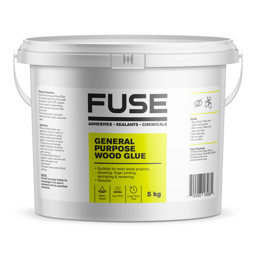 Fuse General Purpose Wood Glue container
