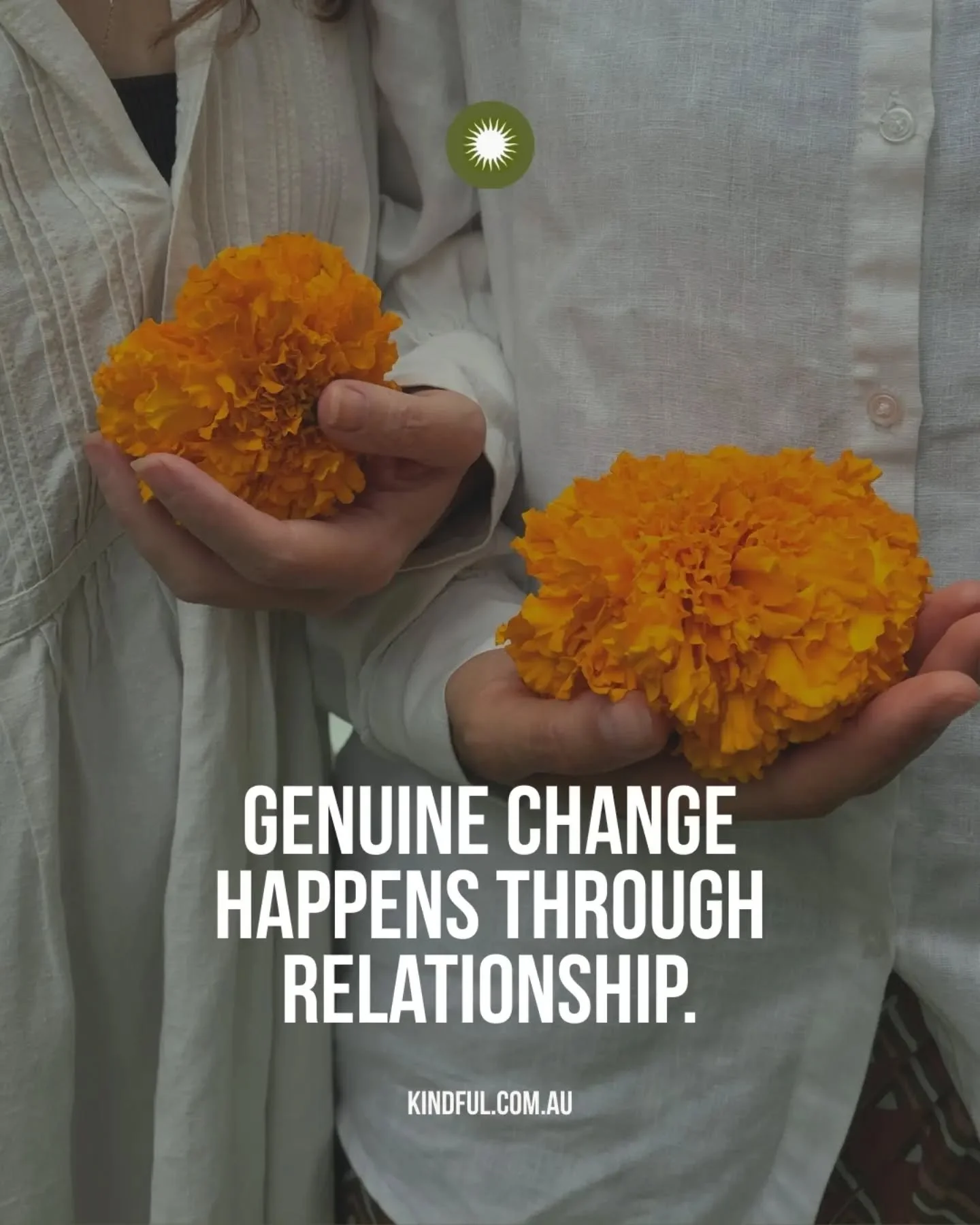 Genuine change doesn&rsquo;t happen in isolation. It happens through relationship &mdash; with others, and with ourselves. At Kindful, we explore practices that support change that is human, steady, and sustainable. 

 www.kindful.com.au 

#relationa