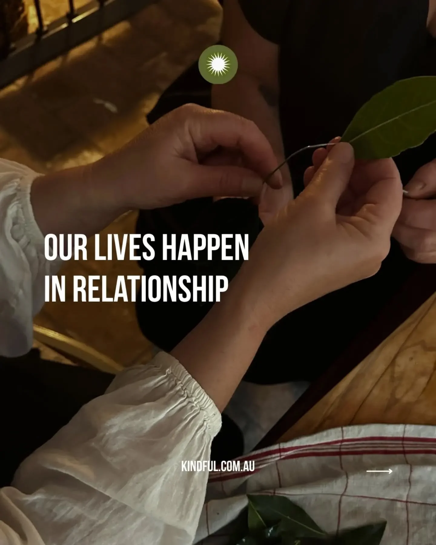 Our lives are shaped by how we connect, with ourselves, with others, and with the world around us.

Yet in a time of constant connection, many of us feel unseen, overwhelmed, and quietly exhausted. We care deeply, but staying present can feel heavy. 