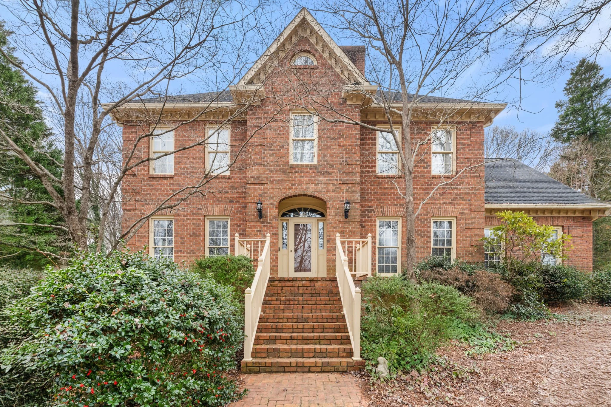 Sherwood Forest beauty tucked away on a quiet cul-de-sac. 

924 Ashley Glen Drive offers a main-level primary suite, spacious upstairs bedrooms, a stunning sunroom filled with natural light, and a private backyard perfect for relaxing or entertaining
