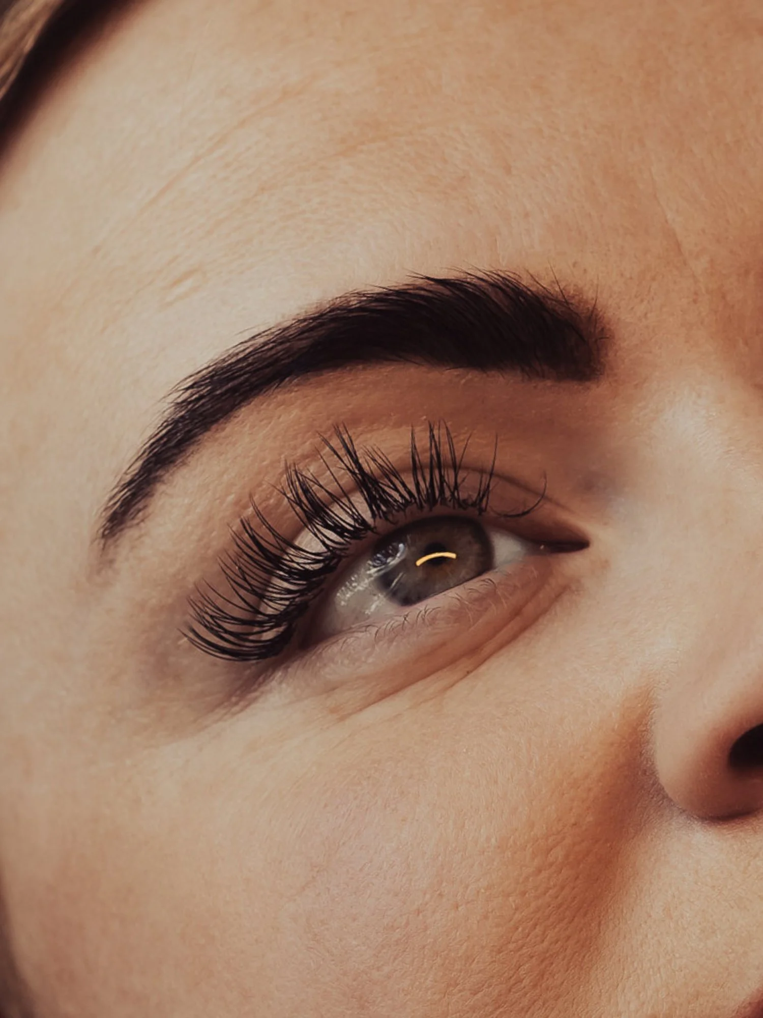 Signature brow sculpt with precise shaping at BLINK Beauty in Renfrew