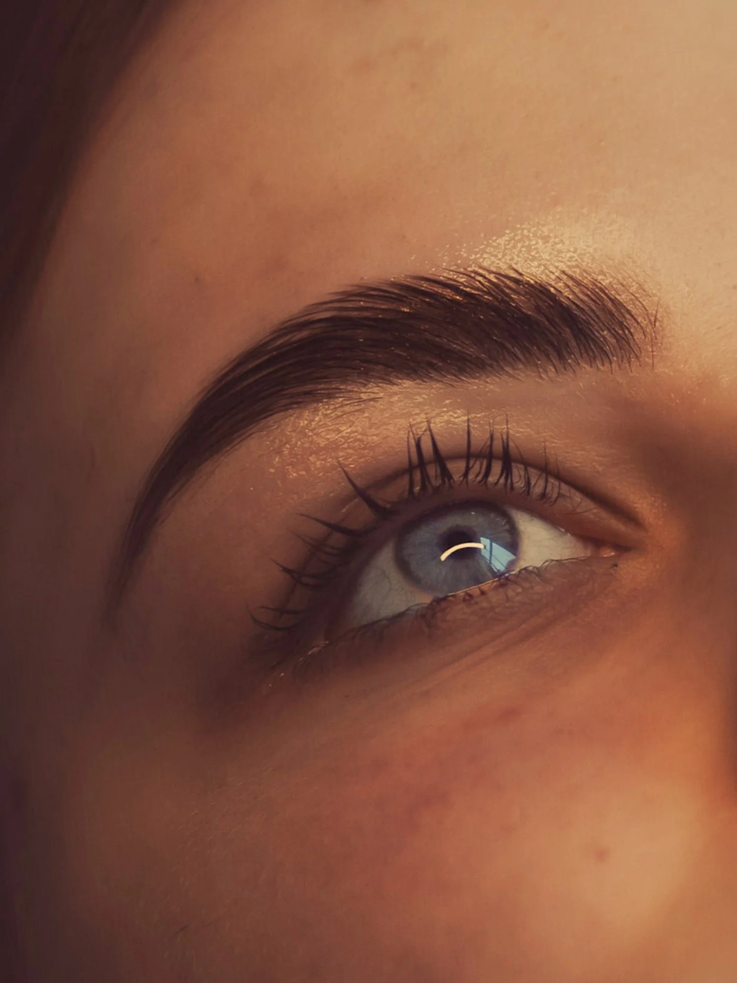 Brow and lash combination treatment at BLINK Beauty studio in Renfrew