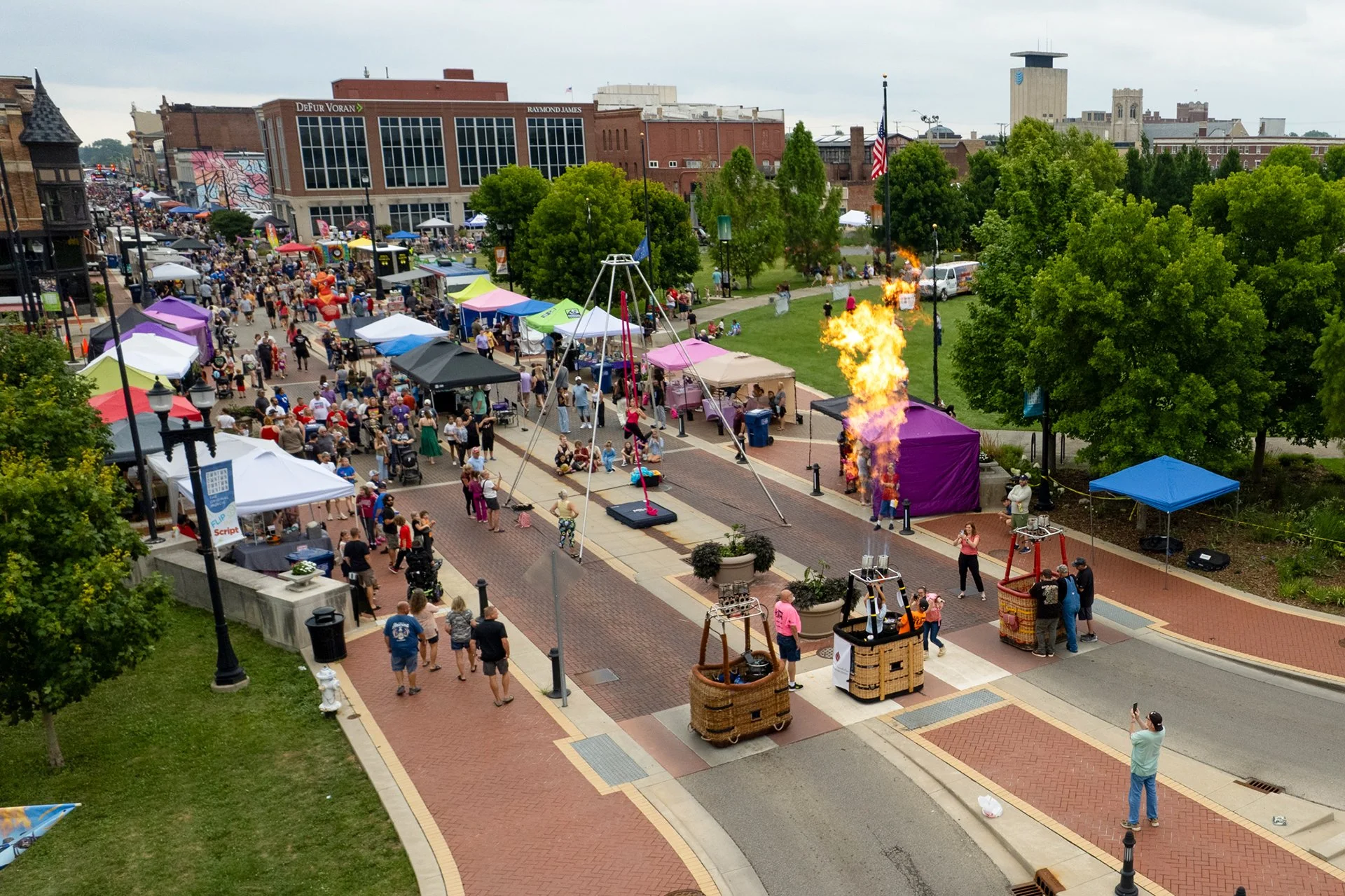 MDDP Thanks the Community as 5th Annual Fire Up DWNTWN Wraps