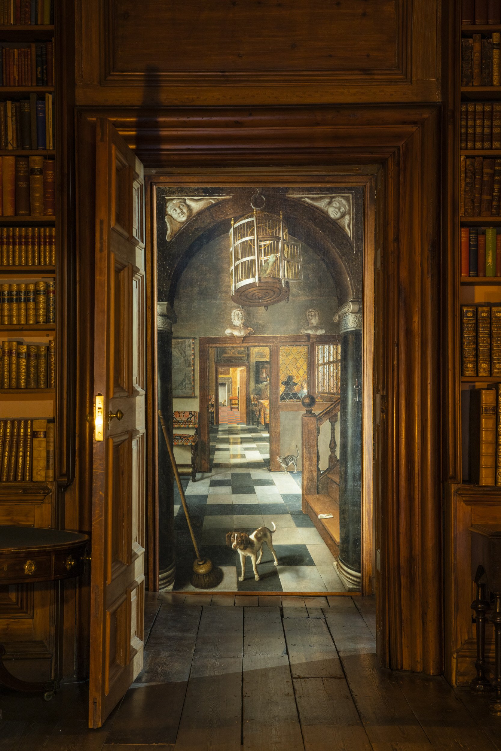 'A View through a House' by Samuel van Hoogstraeten at Dyrham Park, South Gloucestershire.
©National Trust Images/James Dobson