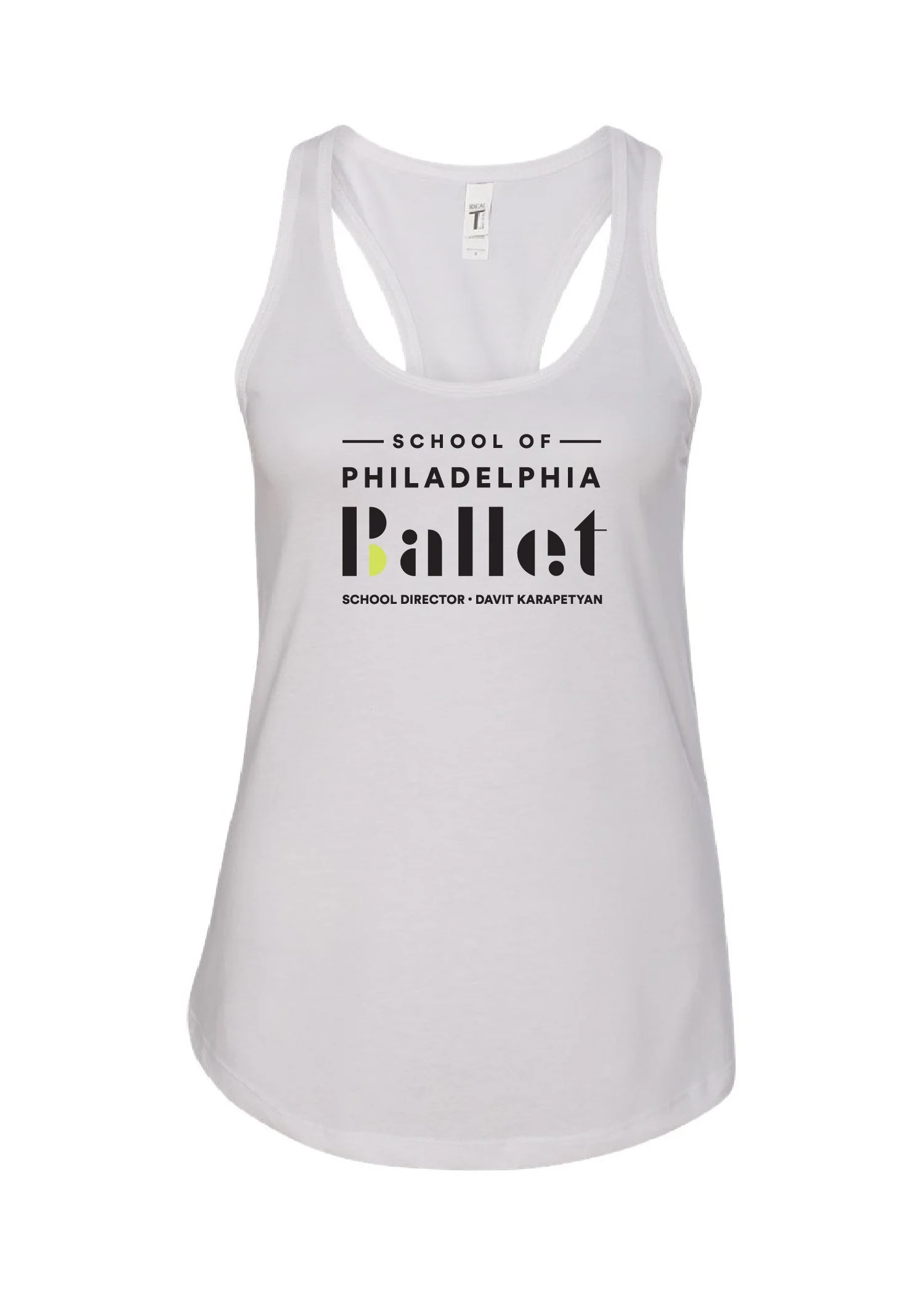 School of Philadelphia Ballet - White Tank Top