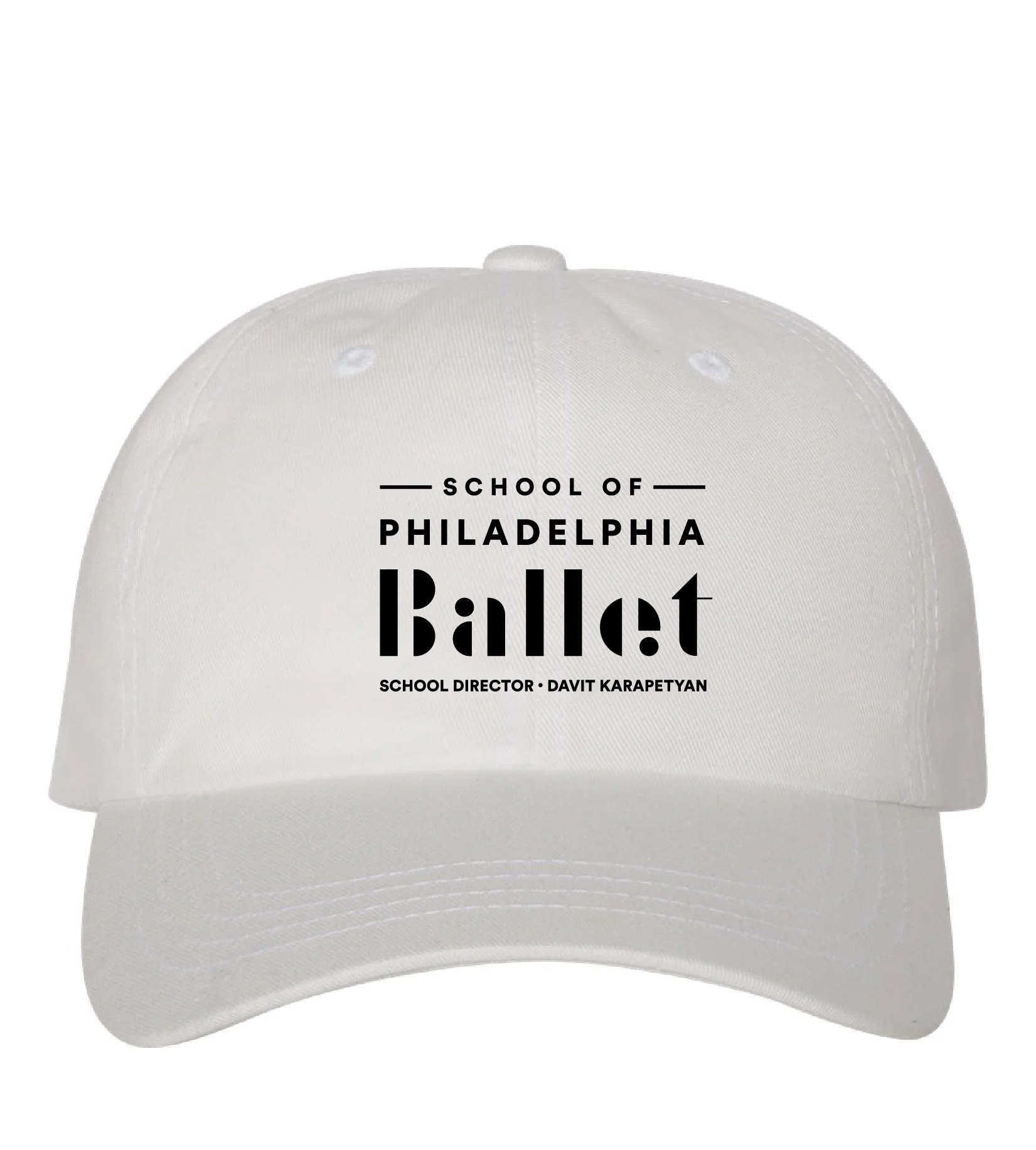 White Dad Hat SPB Branded