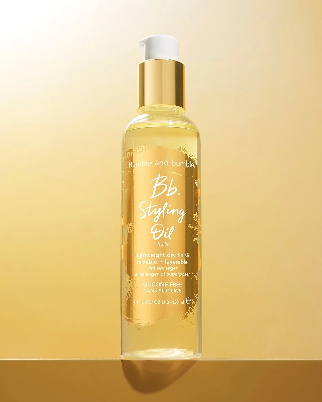 New Bumble and bumble Styling Oil💛

One Oil, Infinite Styles
Prevent split ends, knock out frizz, and dial up the shine with the new Bumble and bumble Styling Oil (RRP &pound;39/&euro;45). 🎶✨ 

This innovative, silicone-free oil is so lightweight y