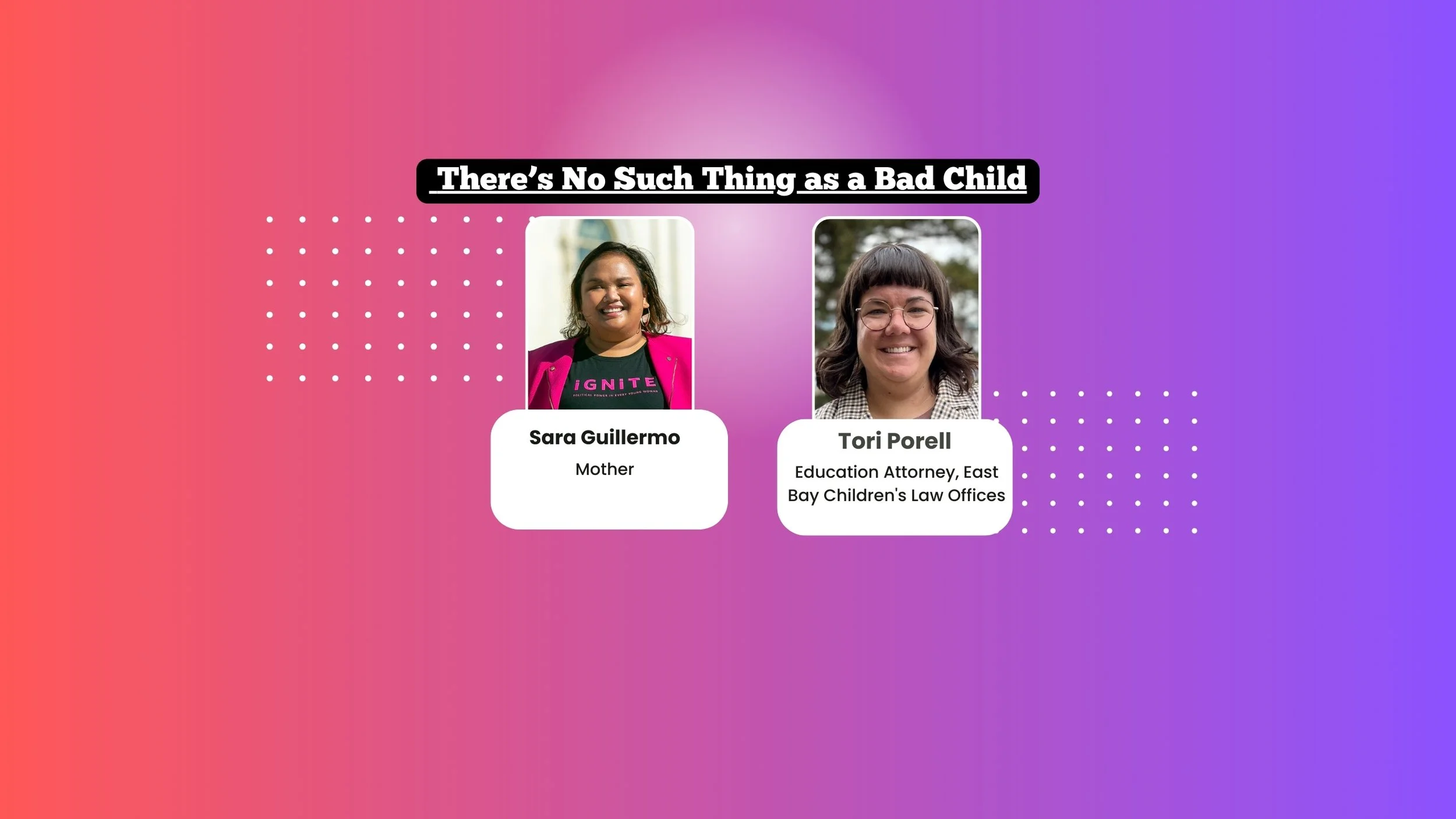 S1E5: There’s no such thing as a bad child