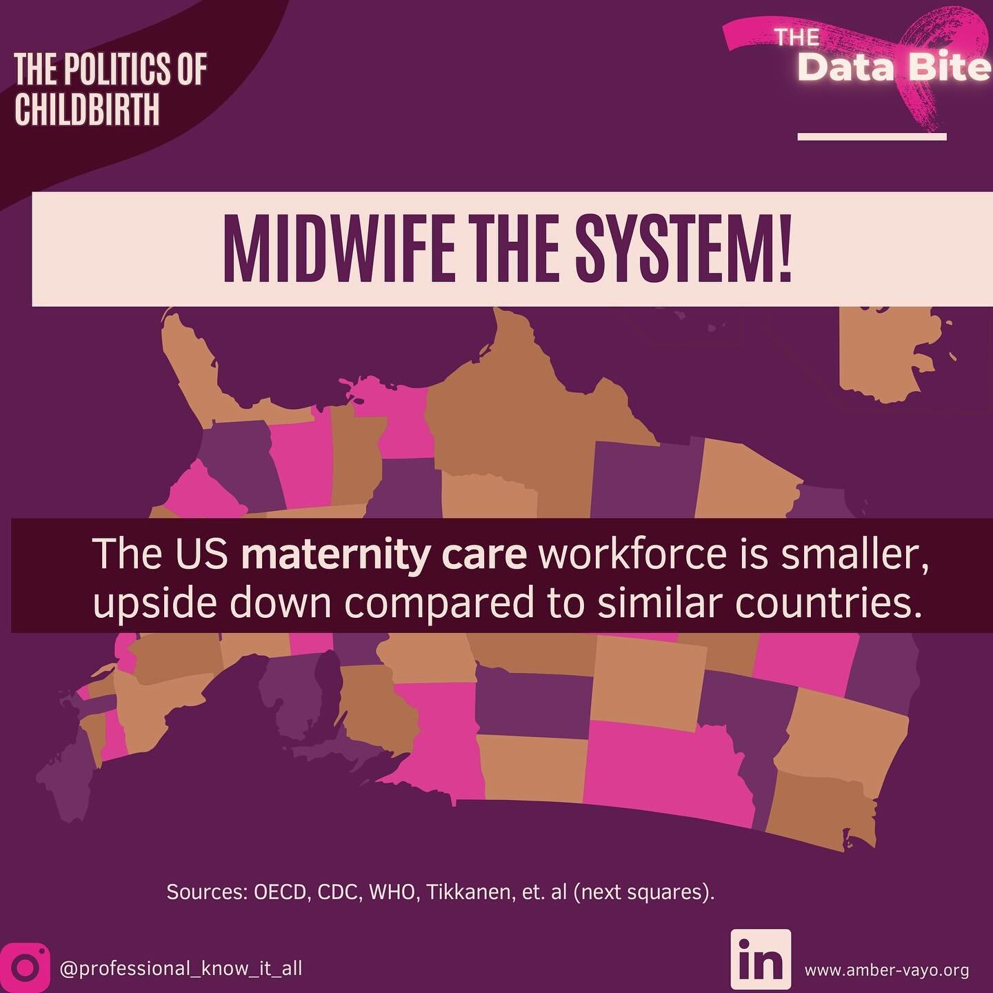 #maternalhealth #data #databites #midwives #obgyn #physicianburnout #politicsandmedicine