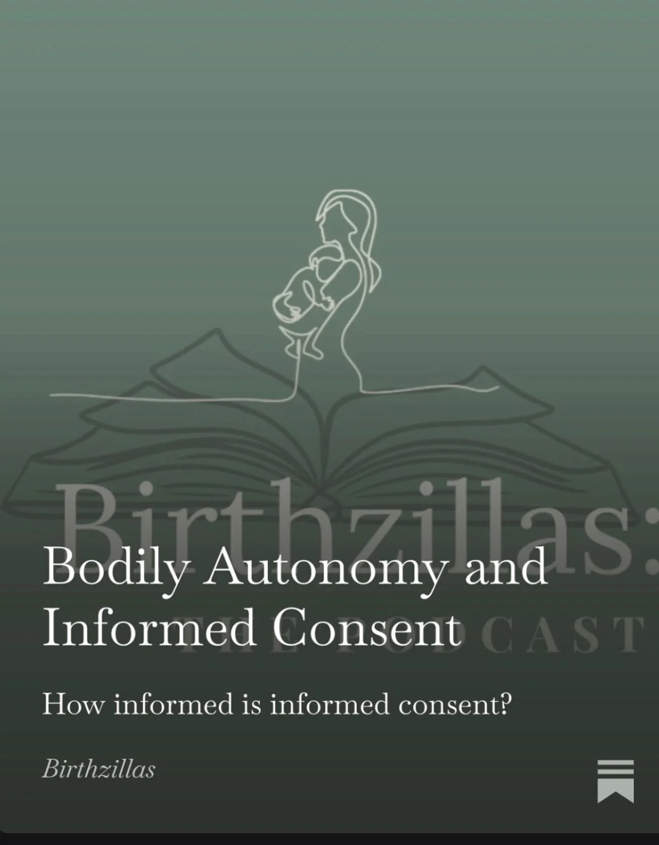Re-releasing #birthzillas the podcast. Head over to Birthzillas on your favorite platform and listen to our episode on #informedconsent and #bodilyautonomy