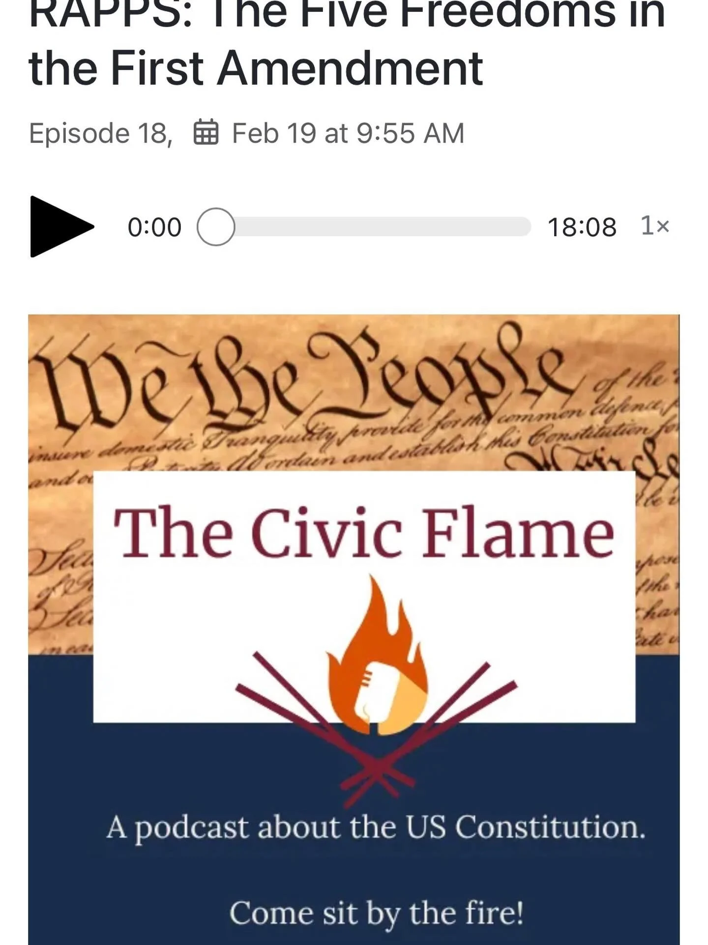 We have 496 listens! Want to be the 4 who put us over to 500? We won&rsquo;t be live-streaming the #stateoftheunion Fun fact: I never listen to it, I read it the next day. Why? Because if I wanted to hear someone lie to me, I&rsquo;d ask my kids who 
