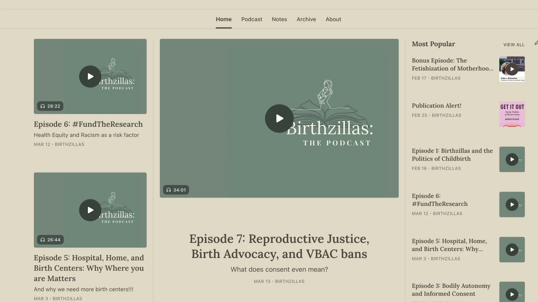 Re-releasing #Birthzillasthepodcast on our Substack page. #maternalhealth #birthzillas #podcast https://birthzillas.substack.com/