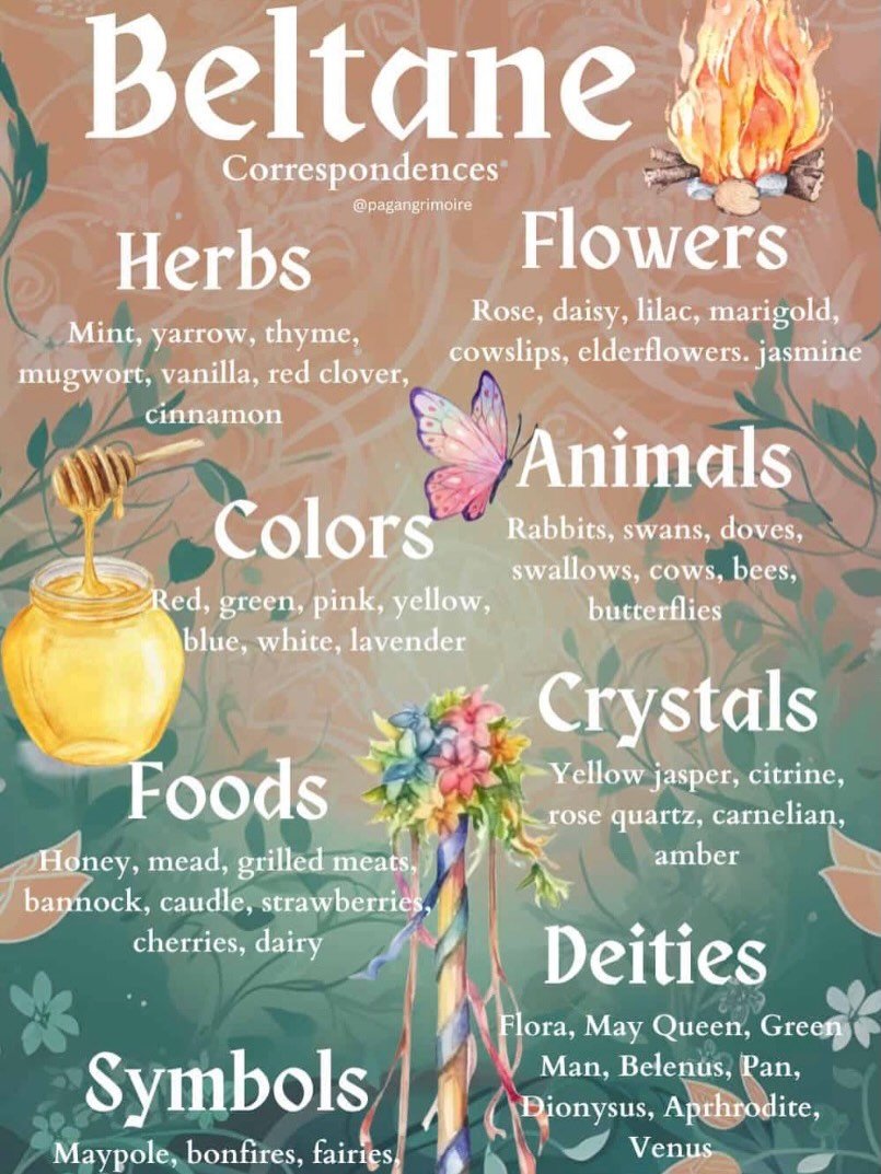 Blessed #beltane to all. May the fires burn bright. #witchythings