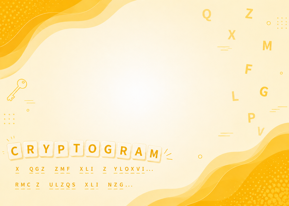 Daily Cryptogram Puzzles | Decode Secret Messages — Hare Publishing