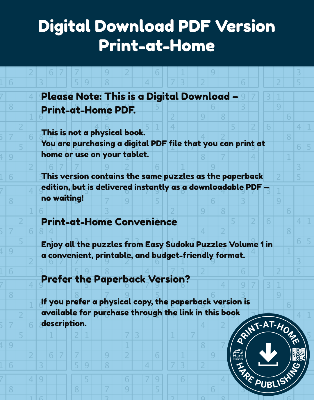 Digital Download PDF instructions page for print-at-home edition.