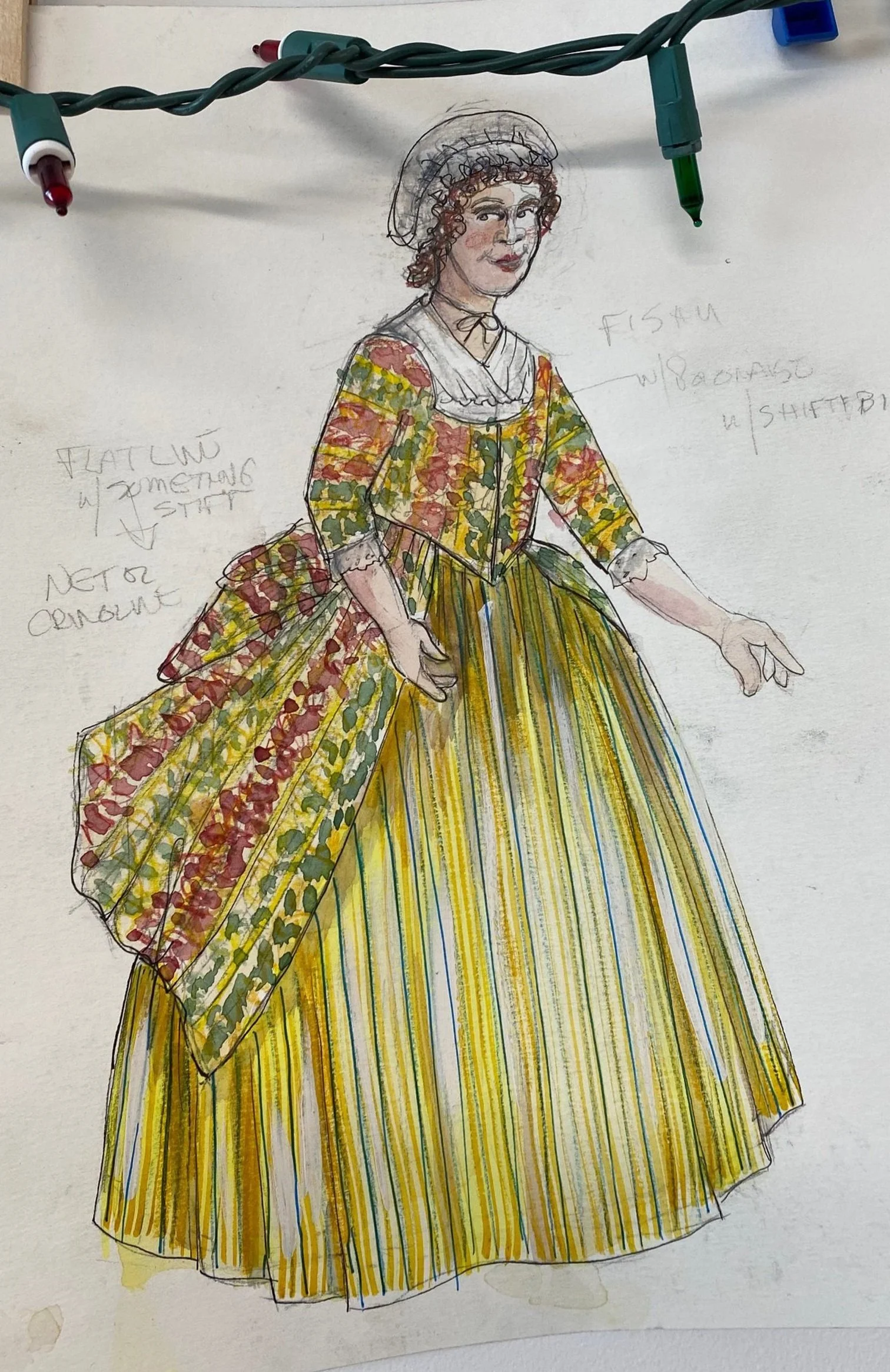 Mrs. Fezziwig/Party Guest and Mrs. F 2.0 — Maren's Stitch Story