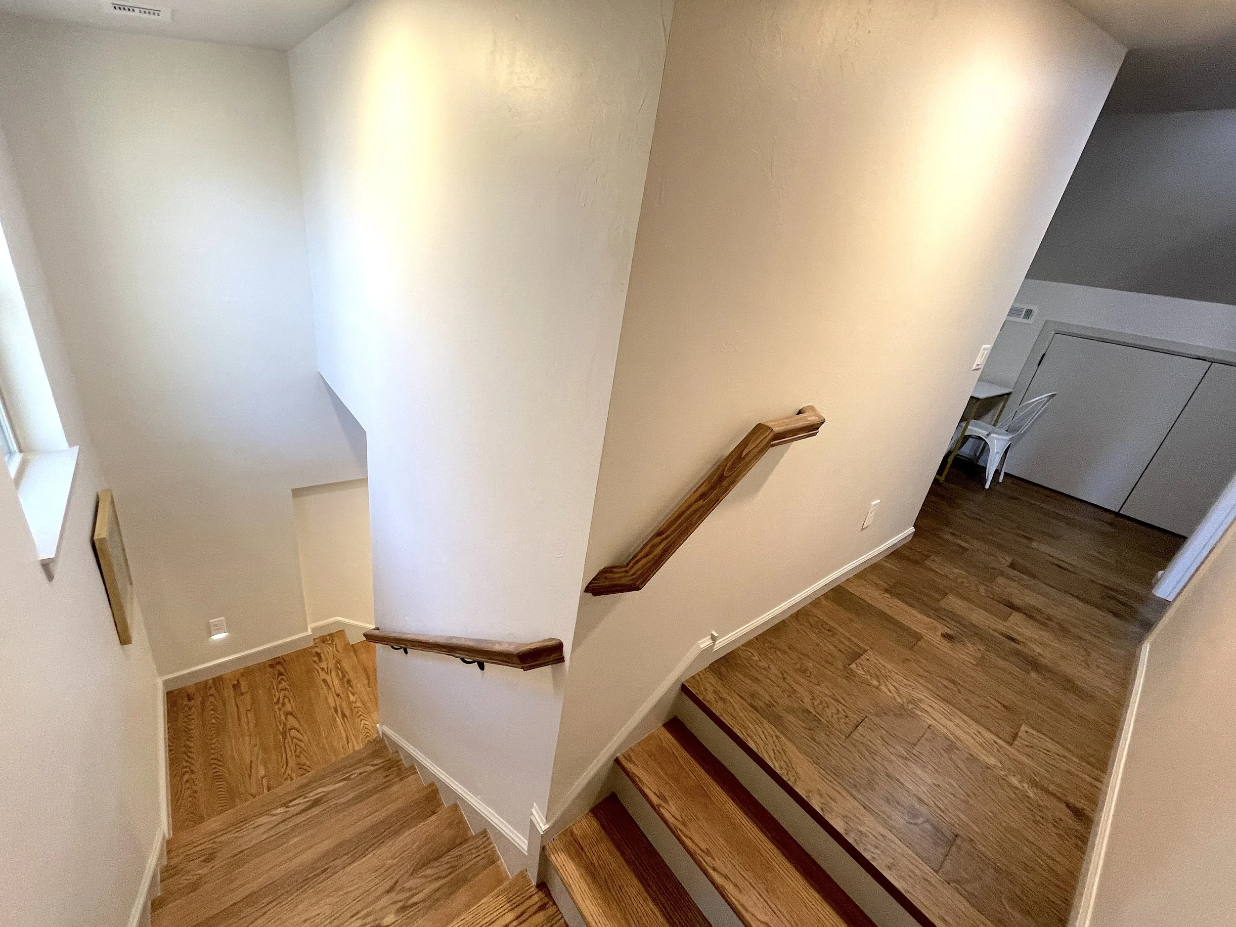 Stairs to second story bedroom.JPG