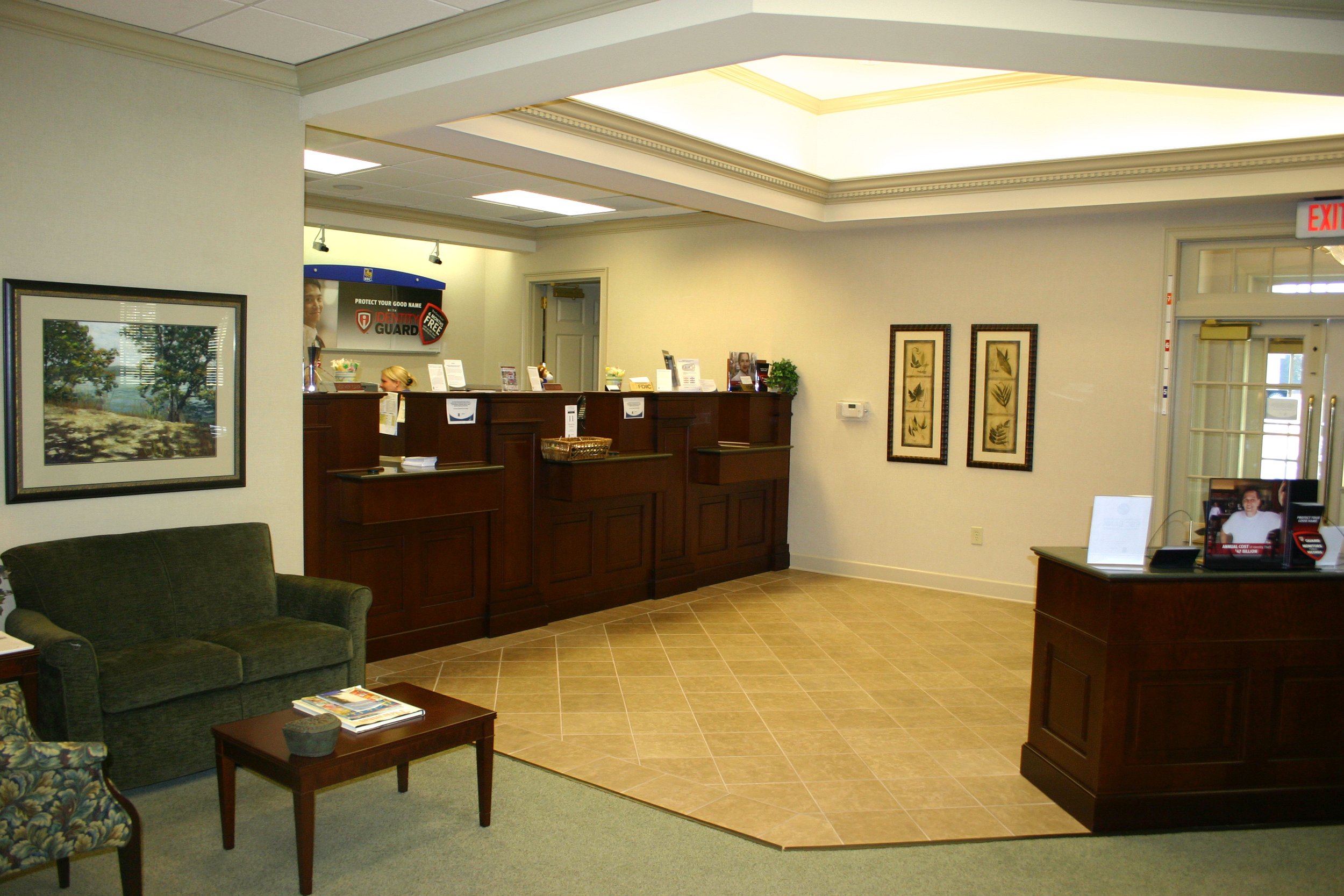 Interior view of GA State Bank in Rockmart, GA.JPG