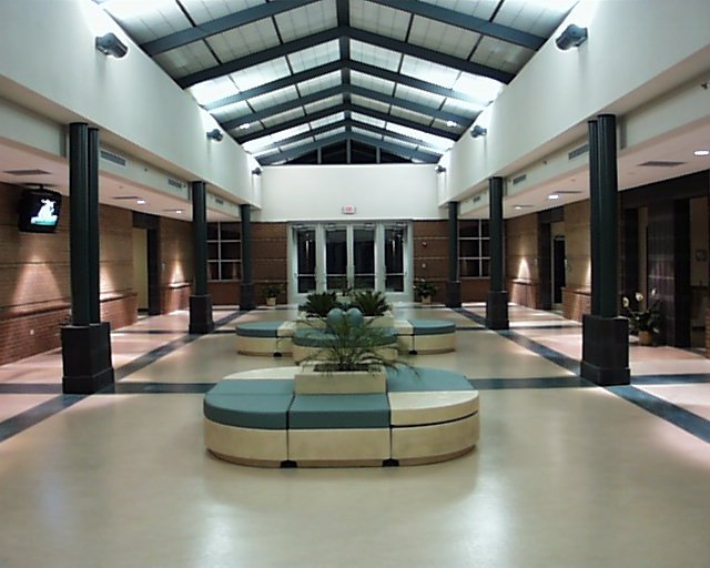 Night in Gallery at Coosa Valley Tech Polk County Campus.JPG