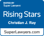 Christian J. Ray selected to the 2026 Washington Rising Stars list by Super Lawyers