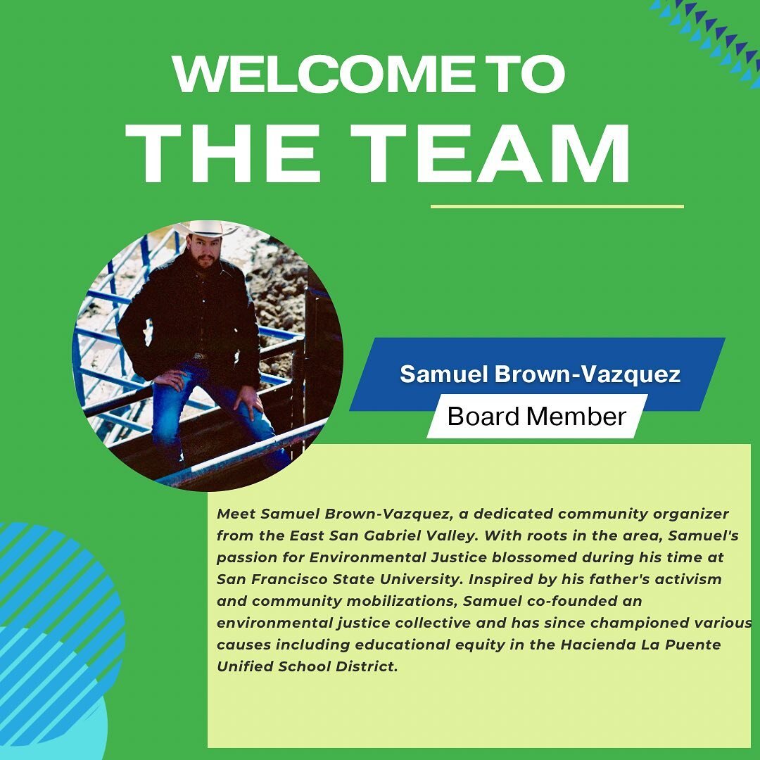 🌟 Exciting Announcement! 🌟 
We are thrilled to introduce our newest addition to the team, Samuel Vazquez! 

Join us in welcoming Samuel Vazquez to our board of directors. His wealth of experience, passion, and innovative mindset will undoubtedly el