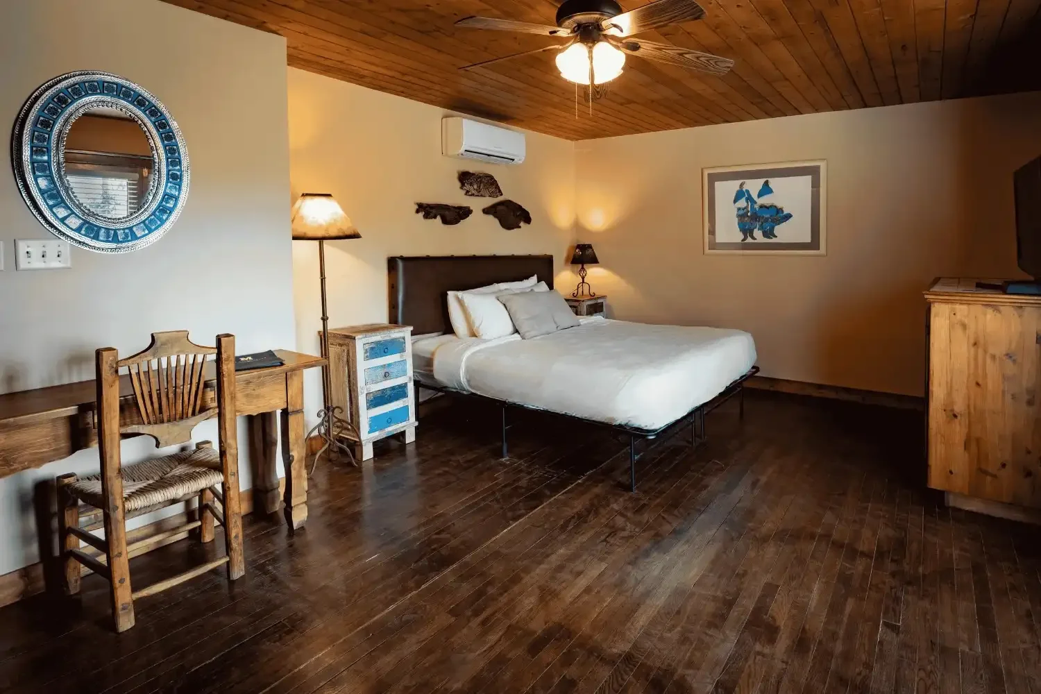 Guest rooms at The Maverick Inn are as unique are you and the trip you're taking.
