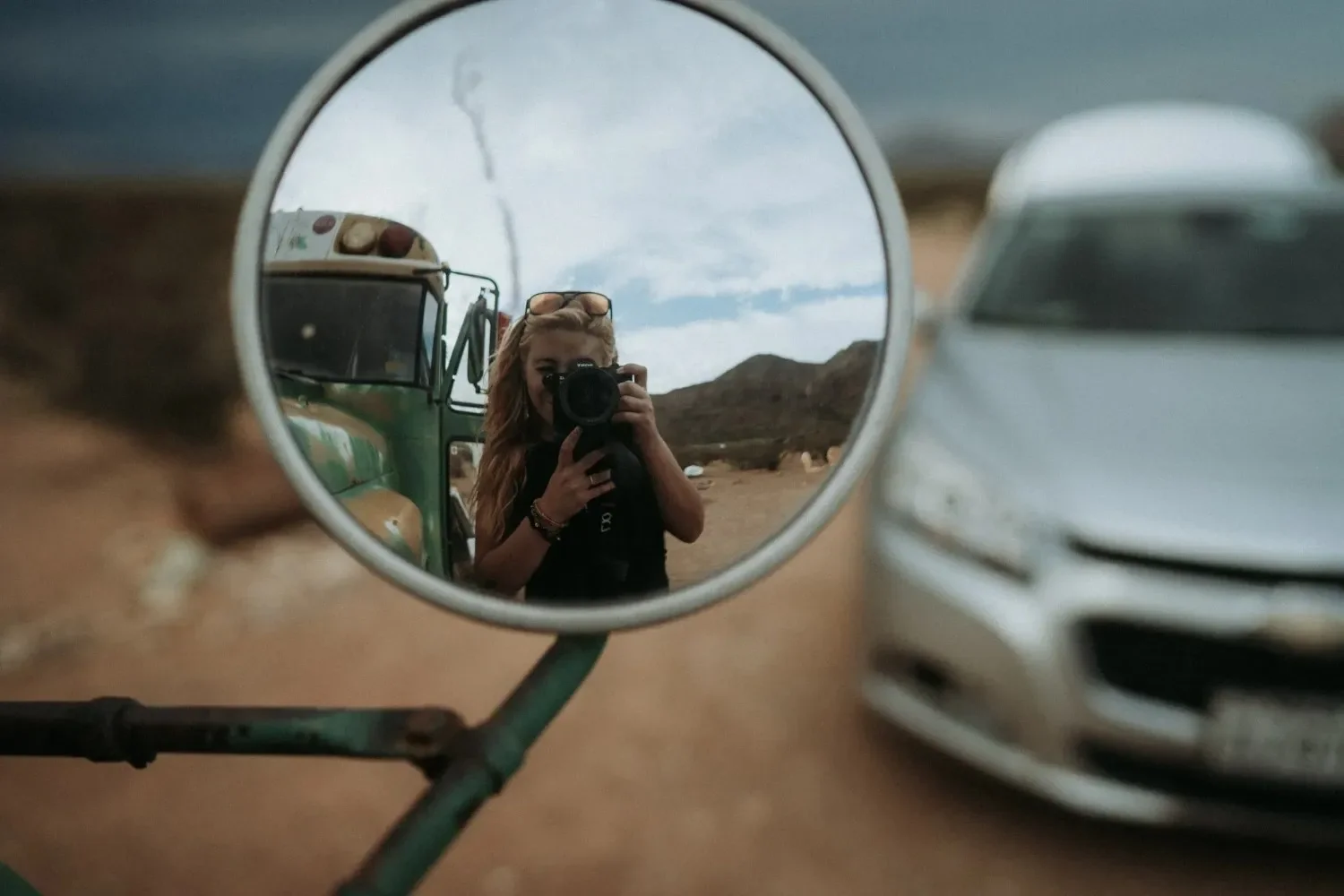 A photographer takes a creative and inspired photograph while visiting the Big Bend Region of Far West Texas.