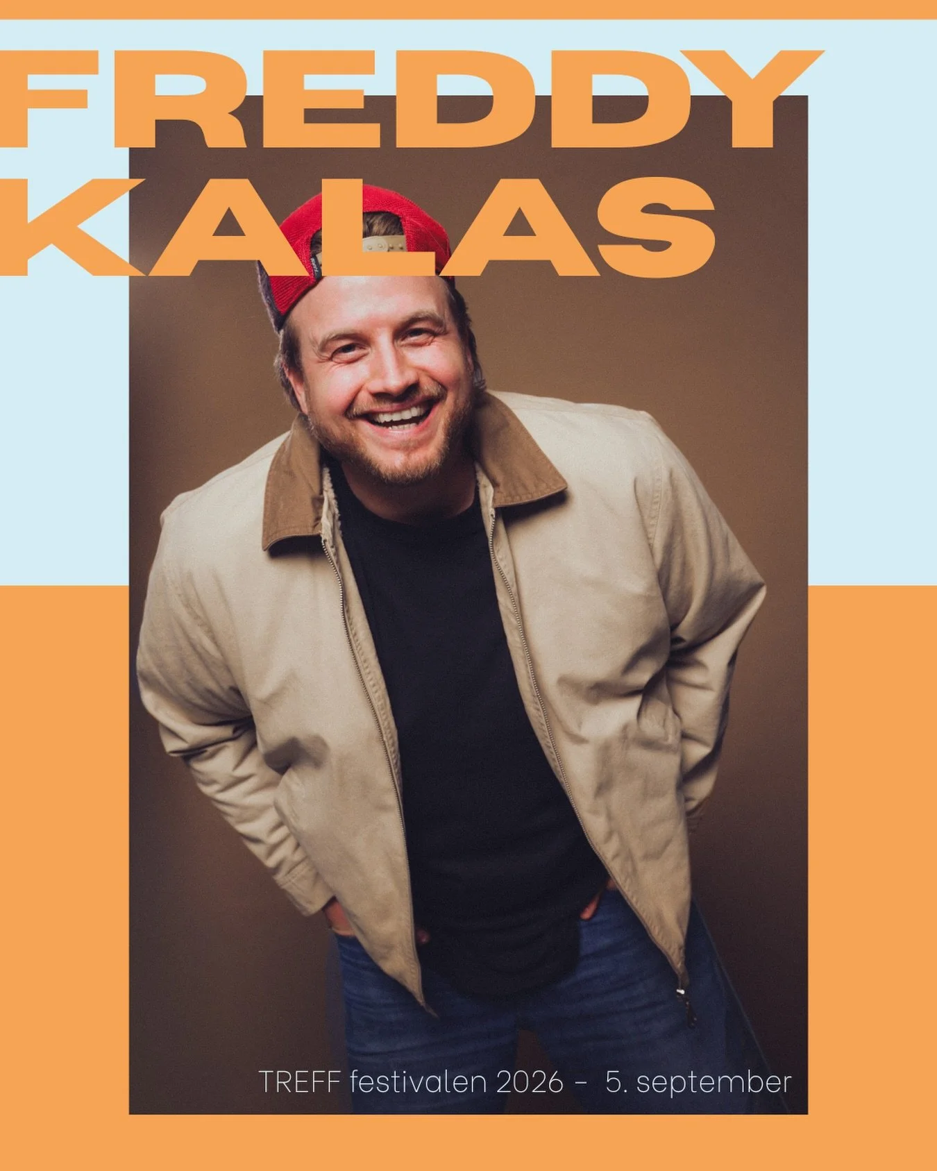 🥁🥁 F&oslash;rste artist til &aring;rets TREFF er selveste Freddy Kalas! Det blir fest og glede p&aring; Stevneplassen med han p&aring; scenen! Han har gitt ut en rekke hits og toppet salgs - og str&oslash;mmelister flere ganger, vi gleder v&aring;r