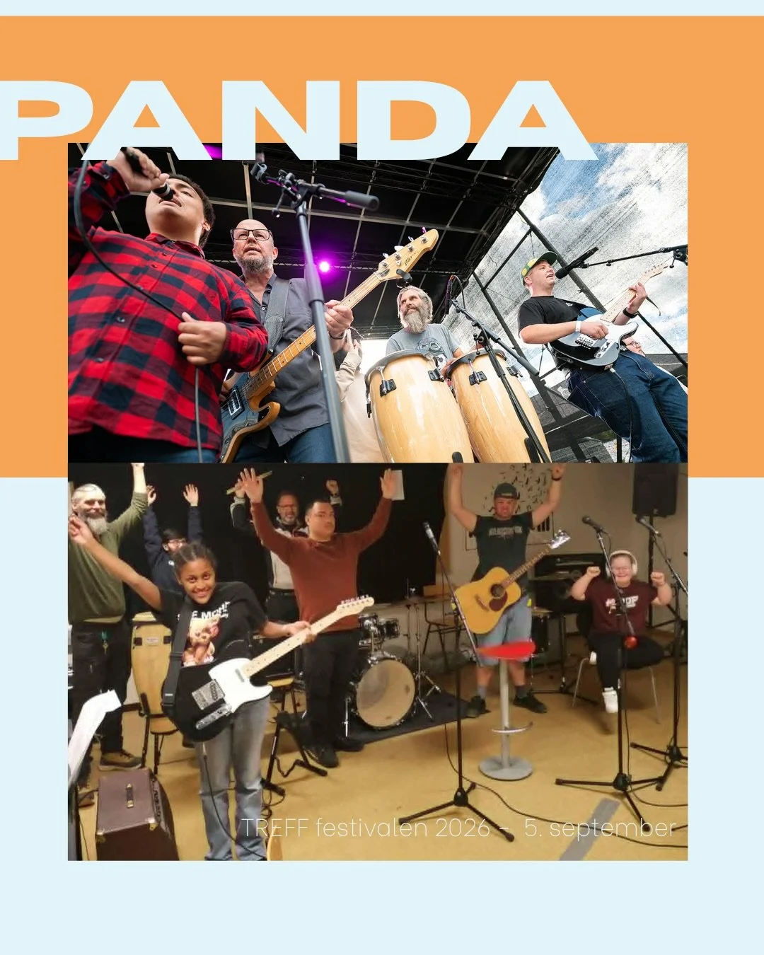 🥁🥁 PANDA stiller i &aring;r og! I fjor leverte bandet fra Porsgrunn VGS p&aring; scenen sammen med SL&AElig;PS. I &aring;r kommer de tilbake med minst like mye tr&oslash;kk!

TREFFes vi?

🎫 billetter kan kj&oslash;pes via link i bio!
F&oslash;lg m