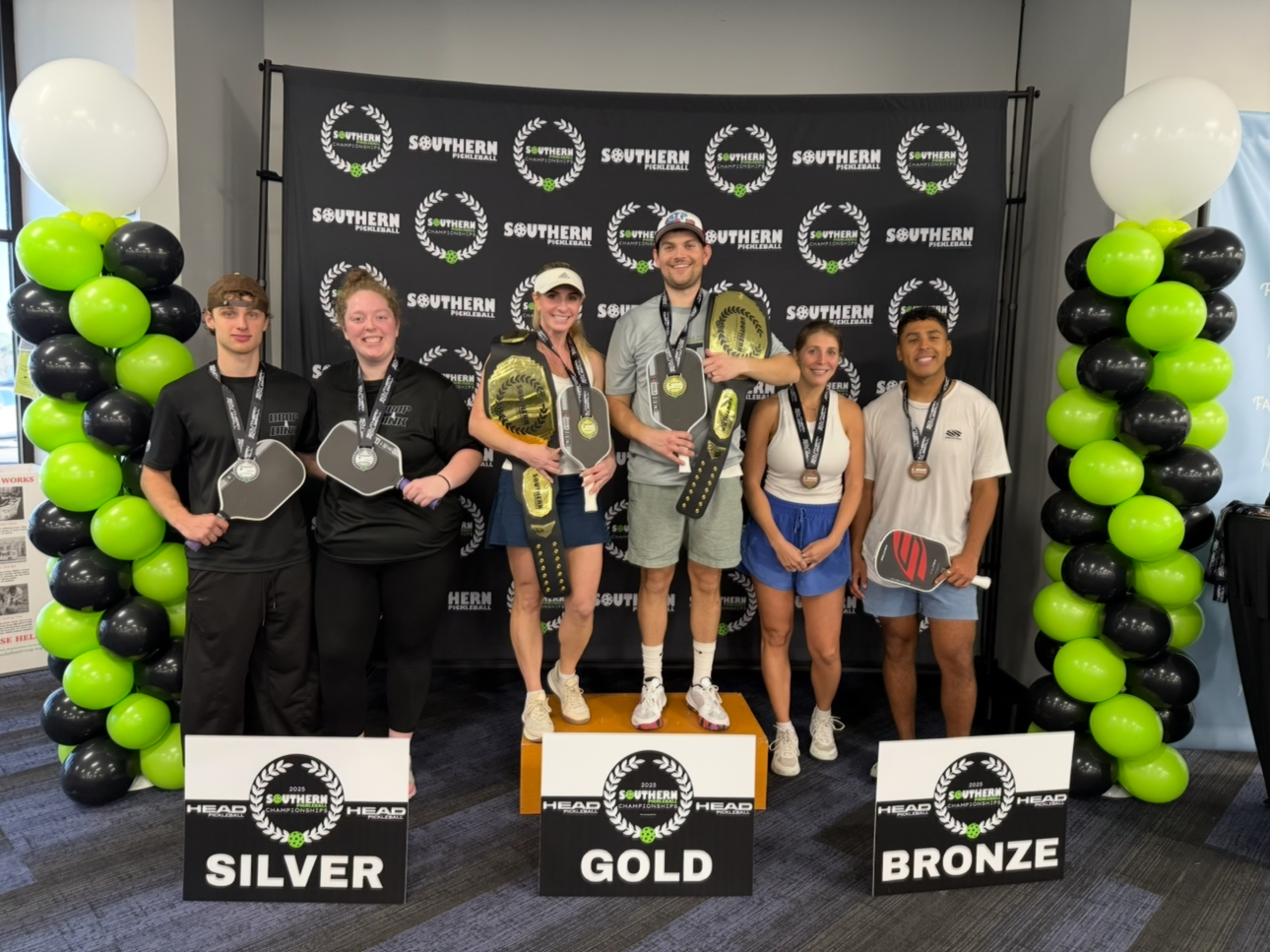 MIXED DOUBLES WINNERS: 2025 southern championships