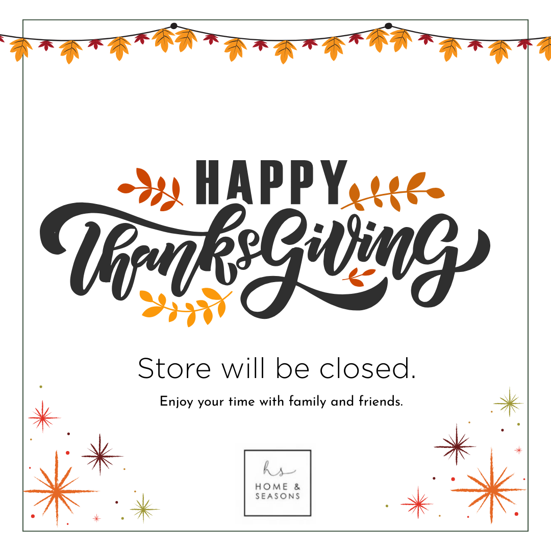 Happy Thanksgiving - Store is Closed