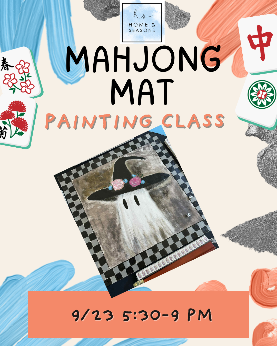 Mahjong MAT Painting Class