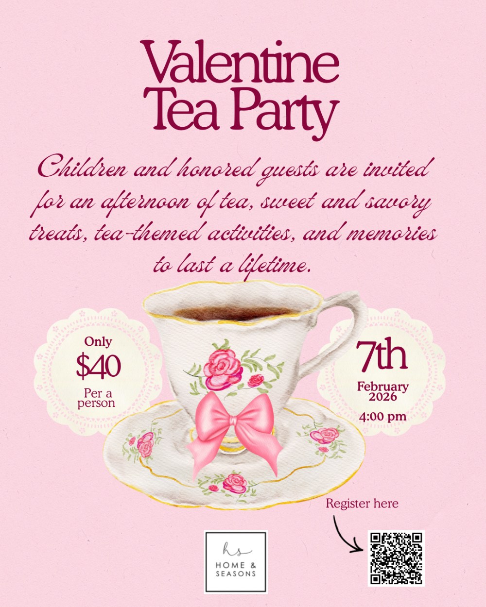 Valentine's Tea Party