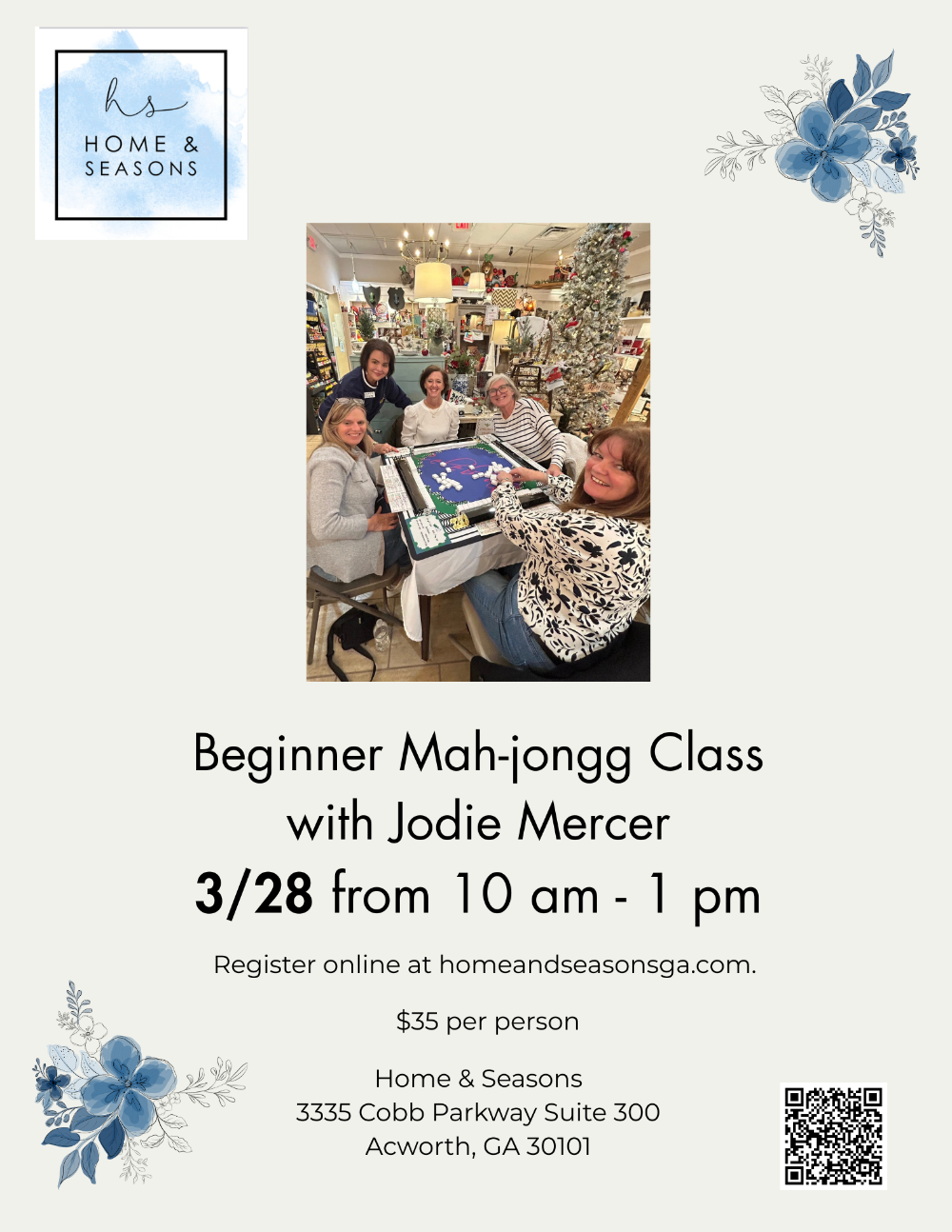 Beginner Mahjong Class 