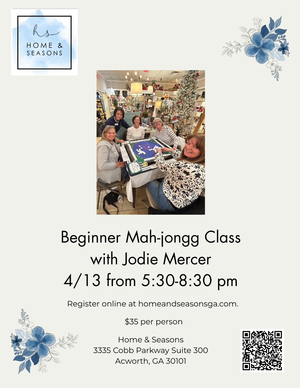 Beginner Mahjong Class