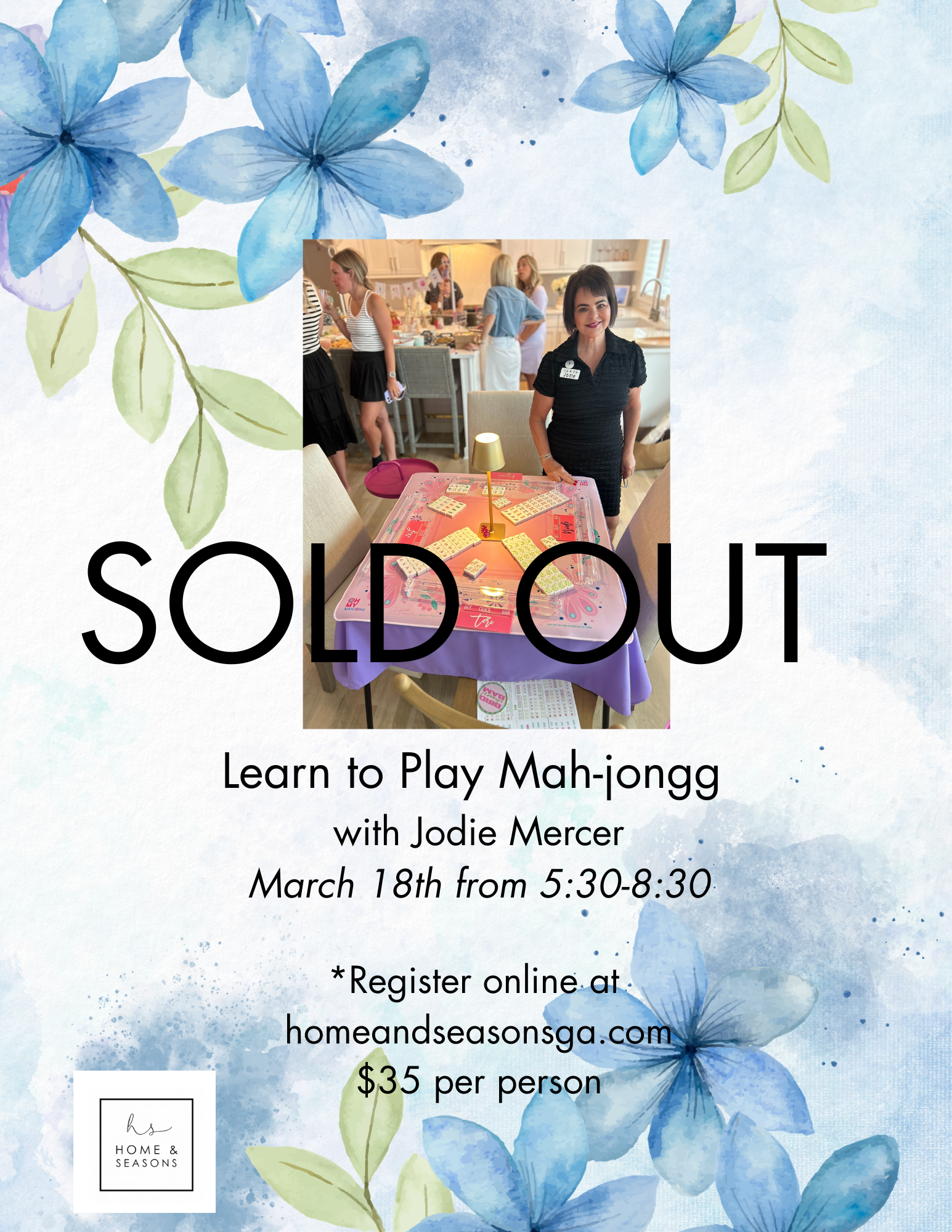 Beginner Mahjong Class - Class is FULL