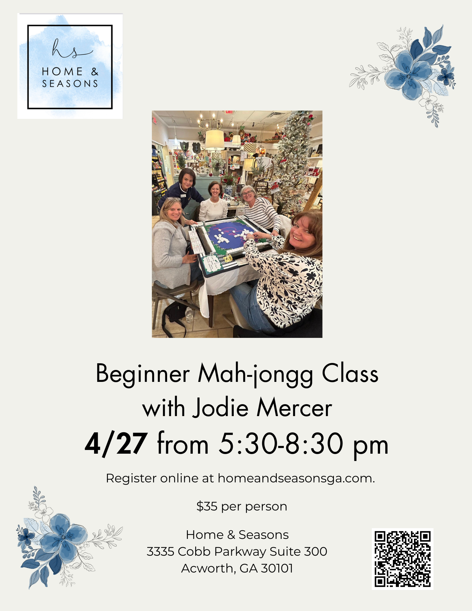 Beginner Mahjong Class 